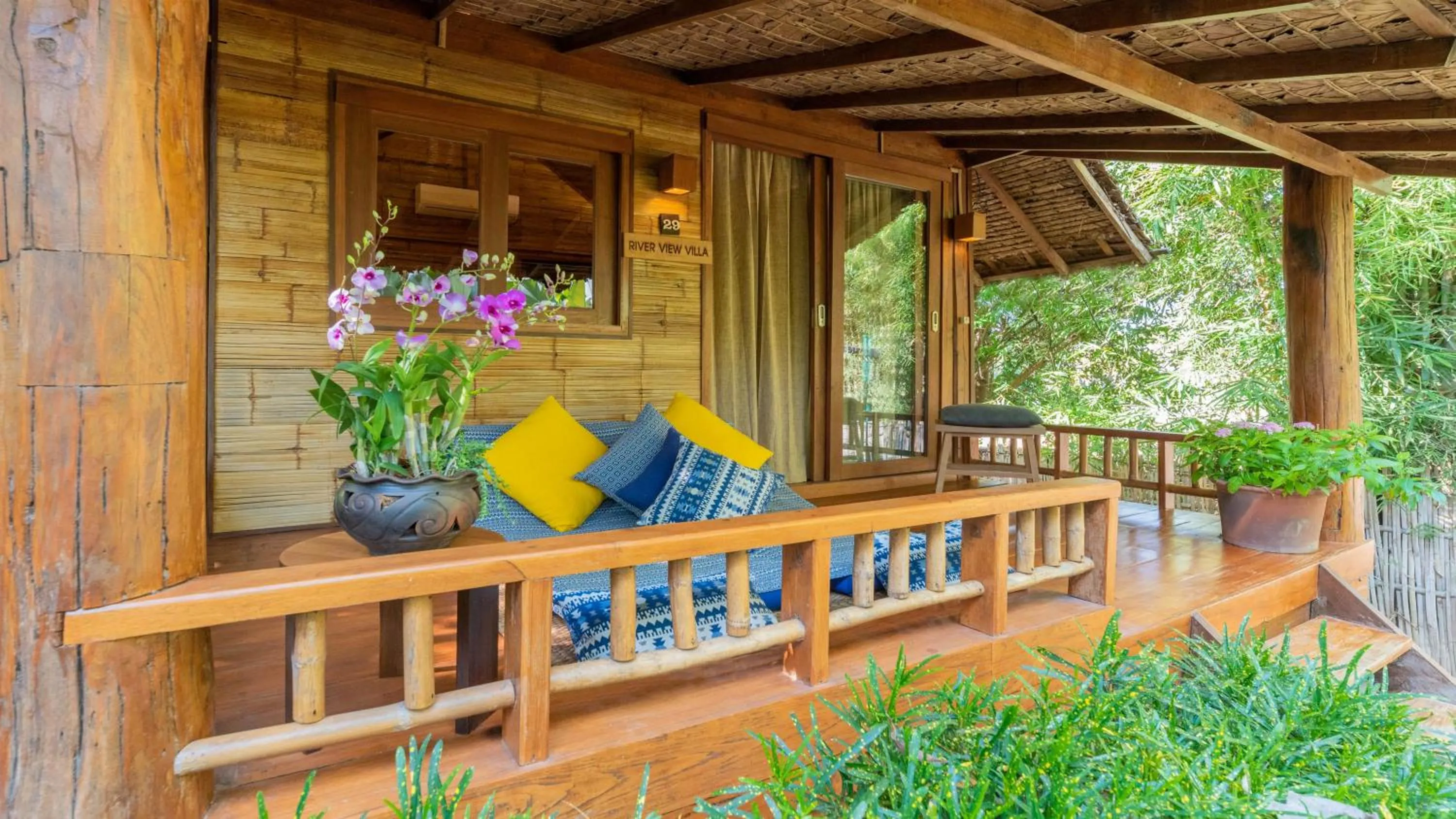 Balcony/Terrace in Pai Village Boutique Resort