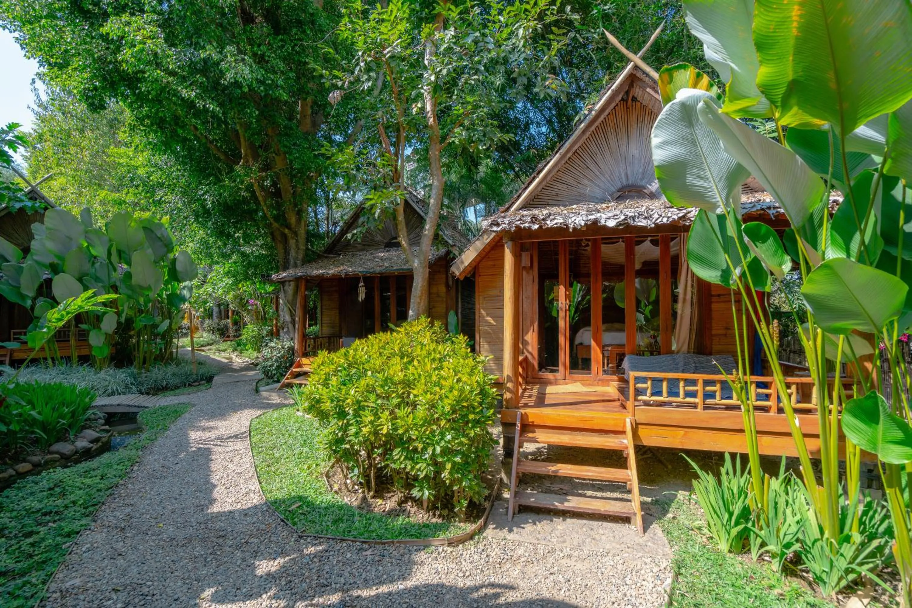 Property building in Pai Village Boutique Resort