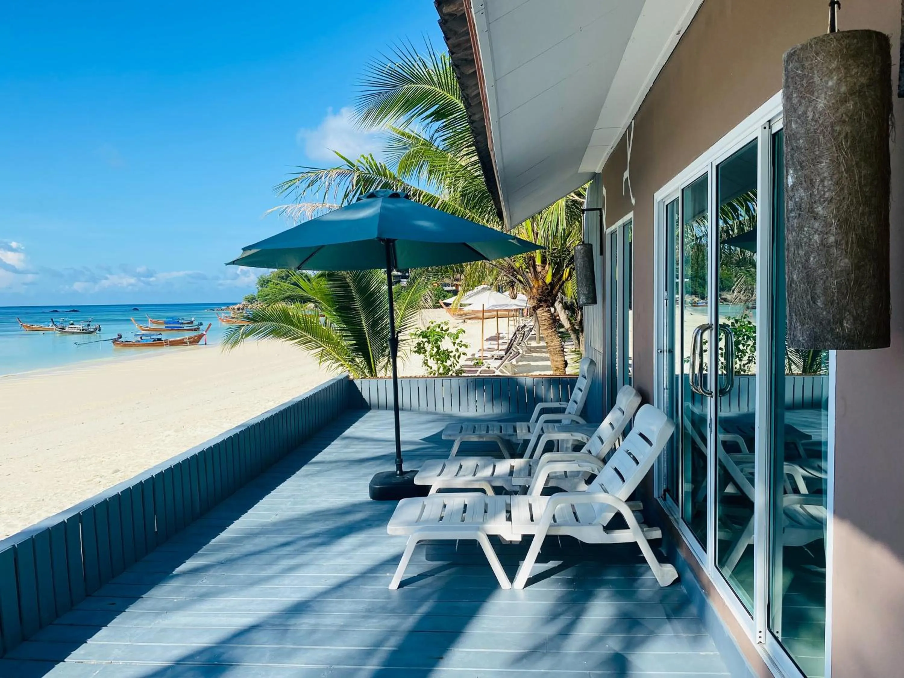 Seating area in Bella Vista Beach Resort Koh Lipe