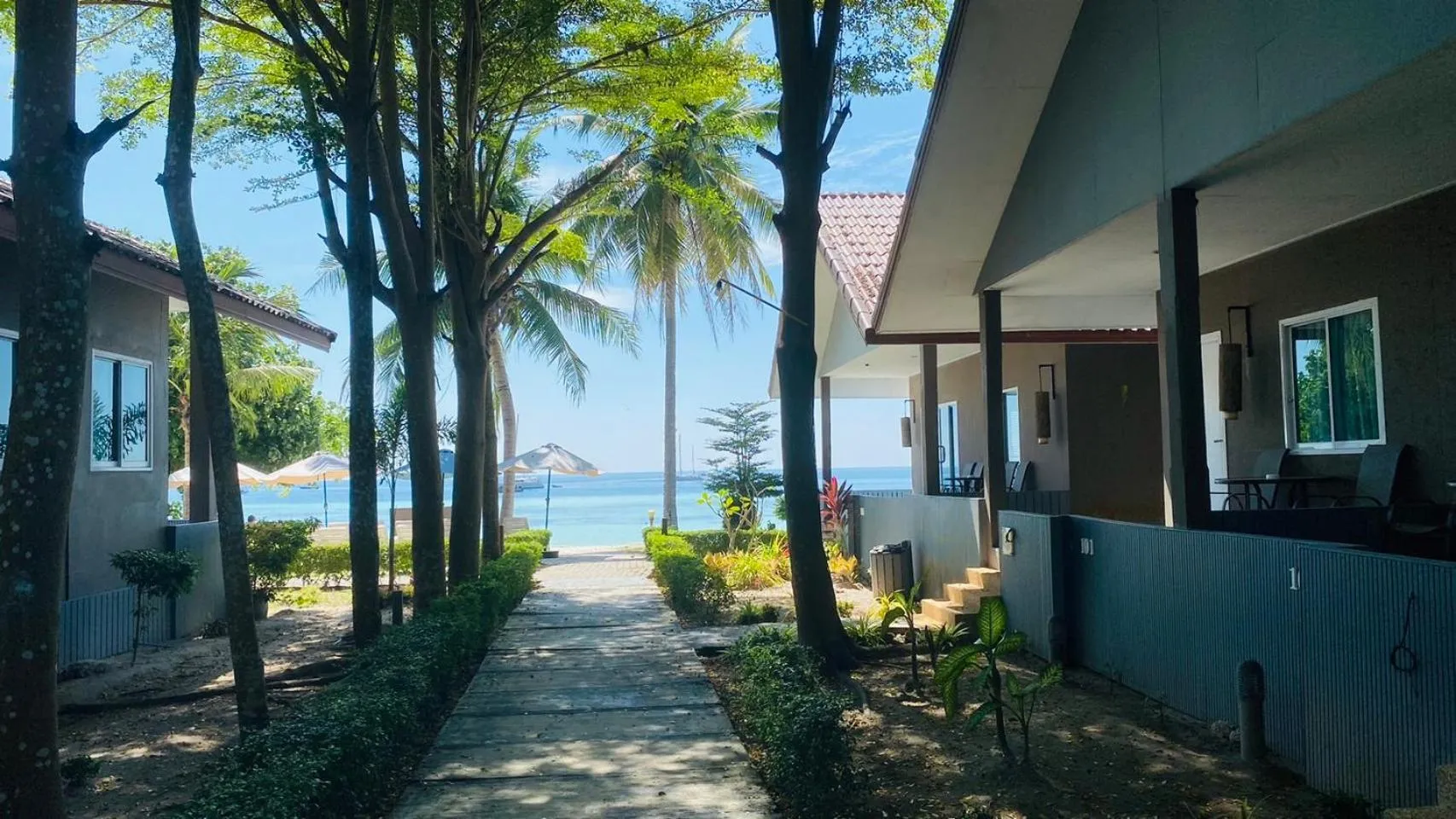 Floor plan in Bella Vista Beach Resort Koh Lipe