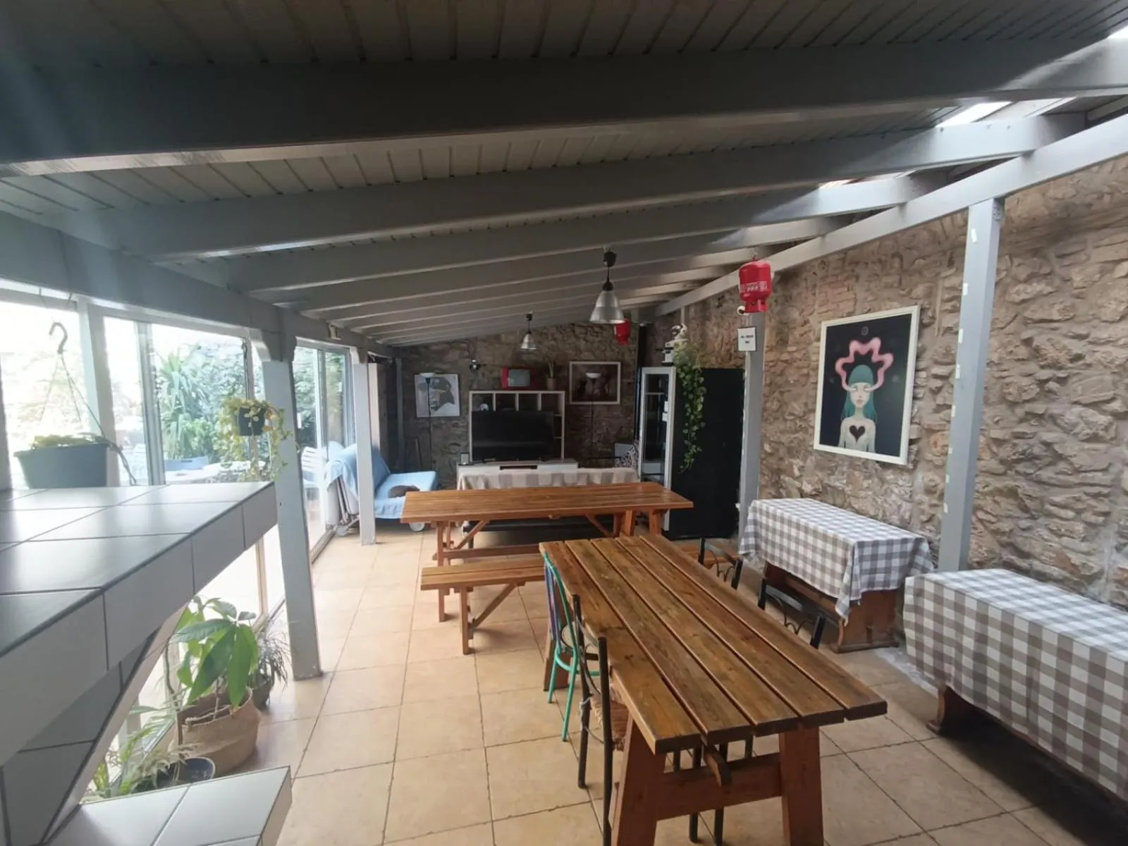 Breakfast in Dioskouros Hostel