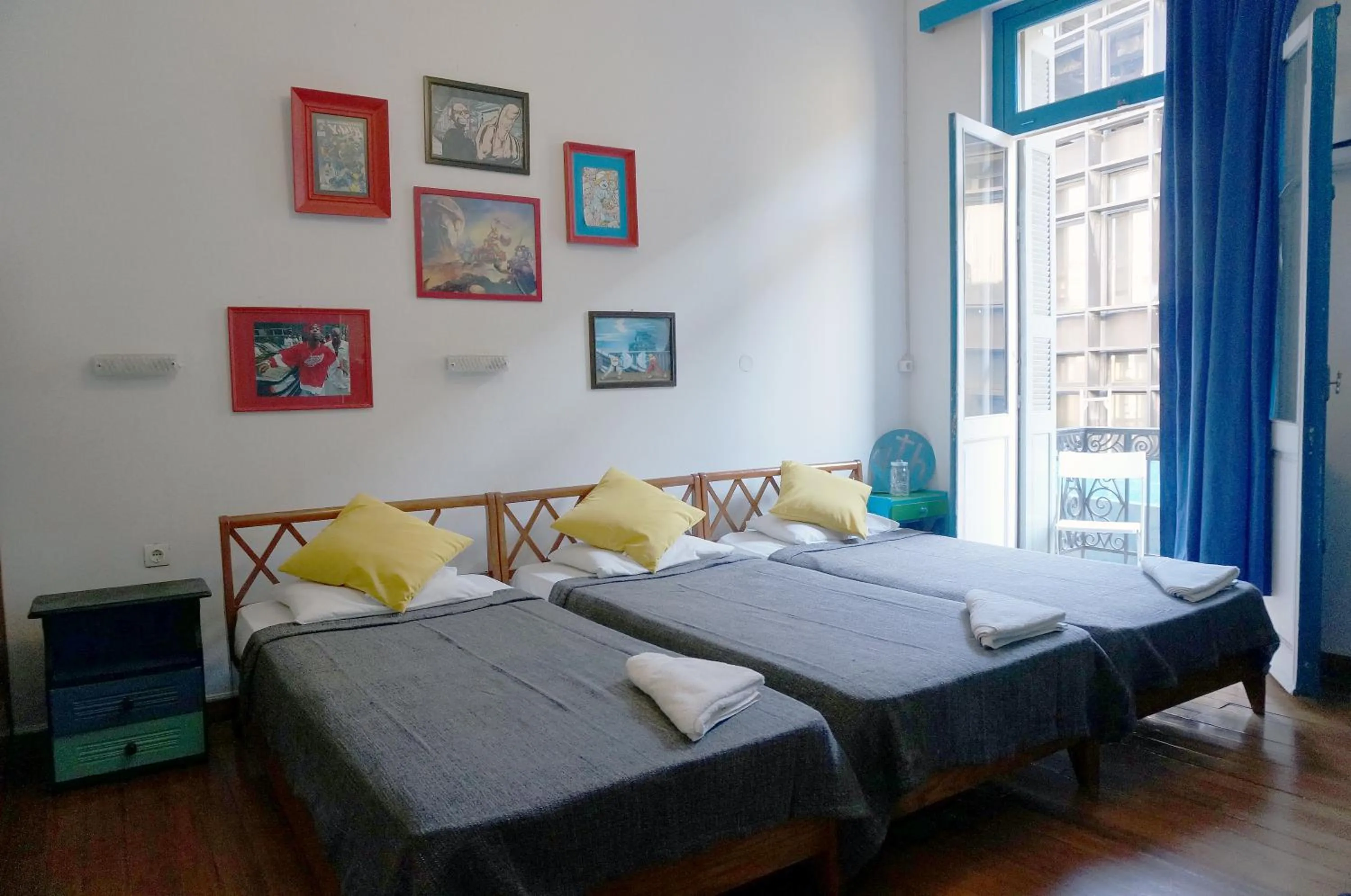 Bed in Dioskouros Hostel