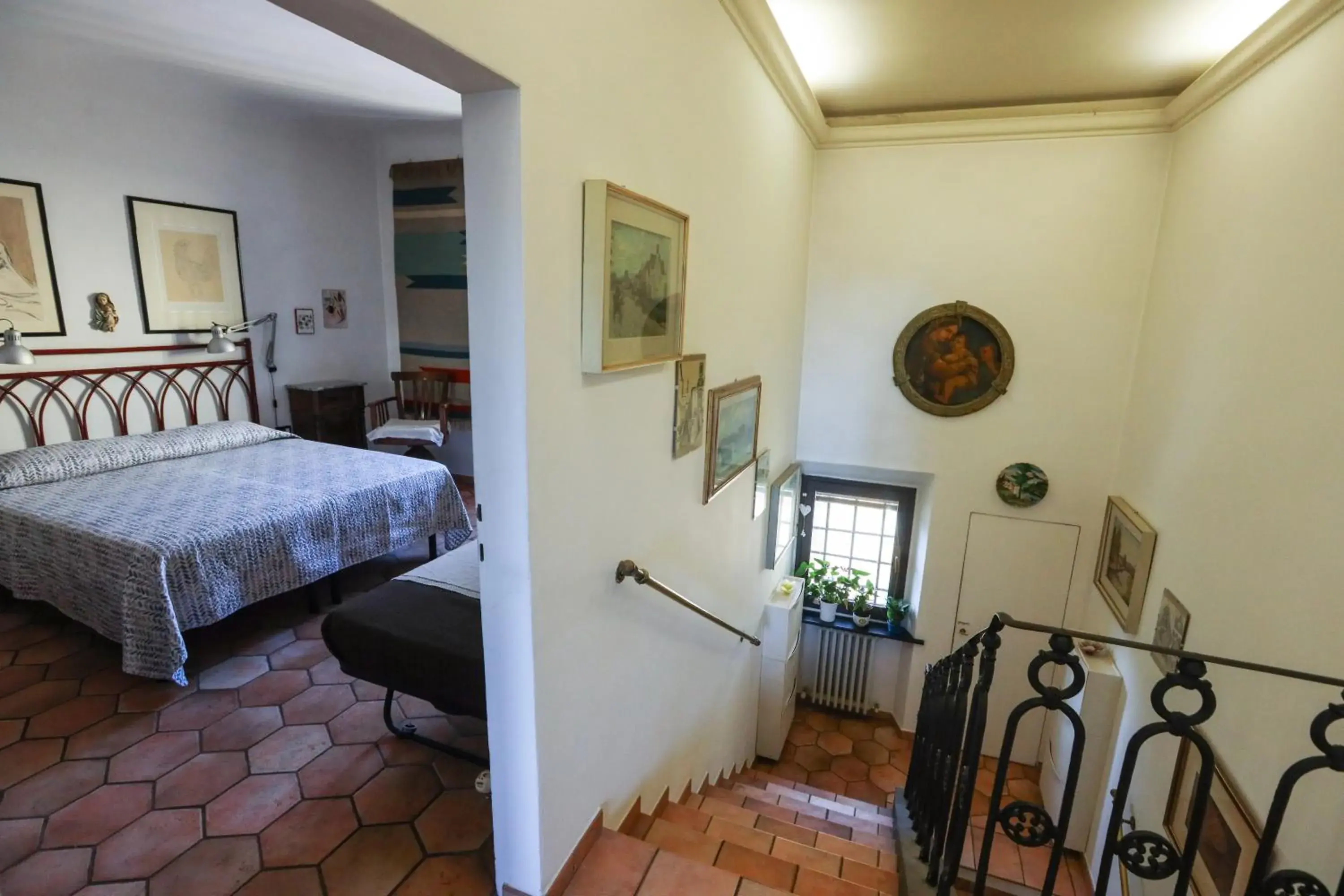 Double or Twin Room with Private External Bathroom in B&B "La Pieve" - Locanda per Viandanti Double or Twin Room with Private External Bathroom in B&B "La Pieve" - Locanda per Viandanti