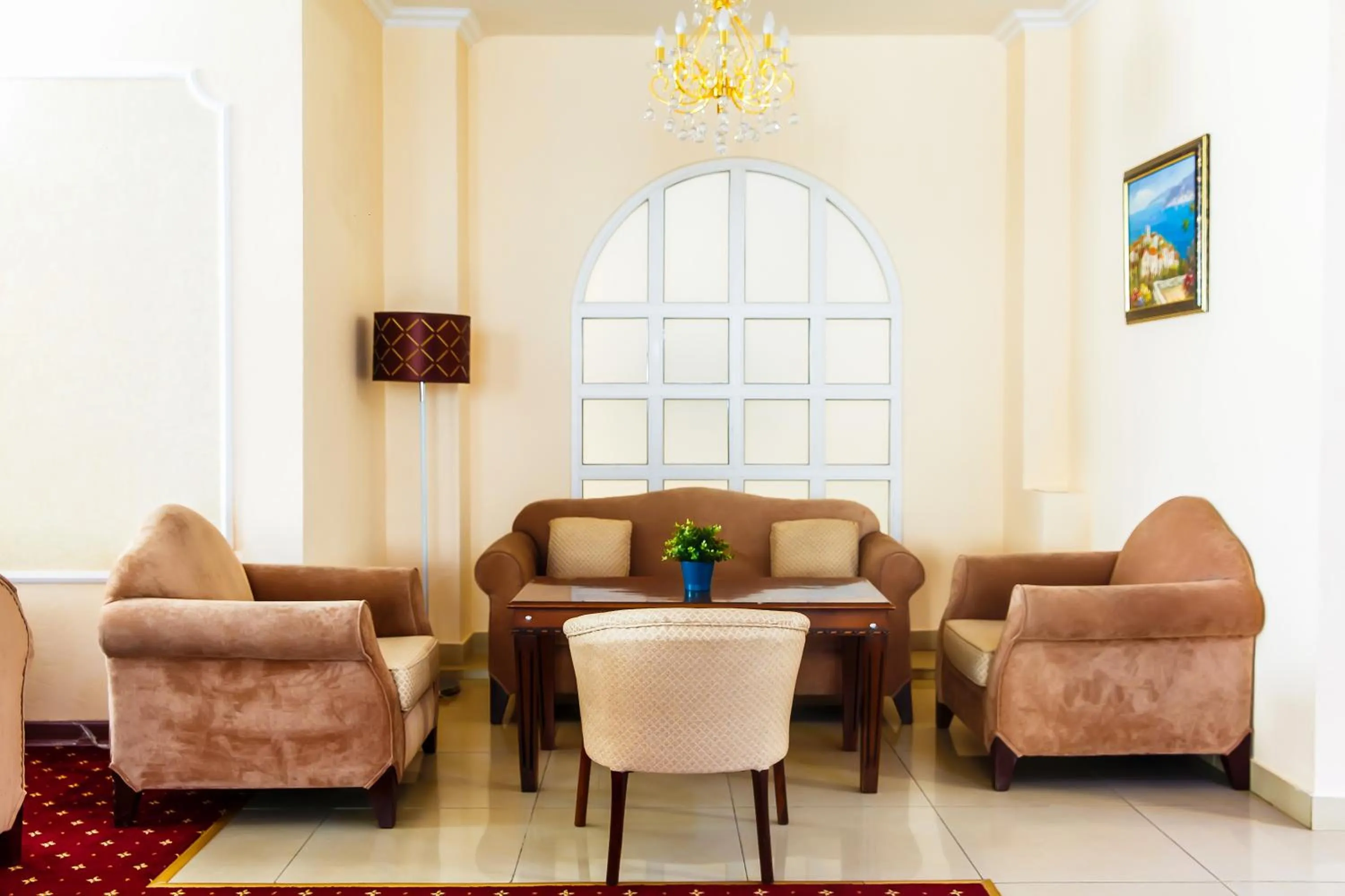 Lobby or reception in Tengri Hotel