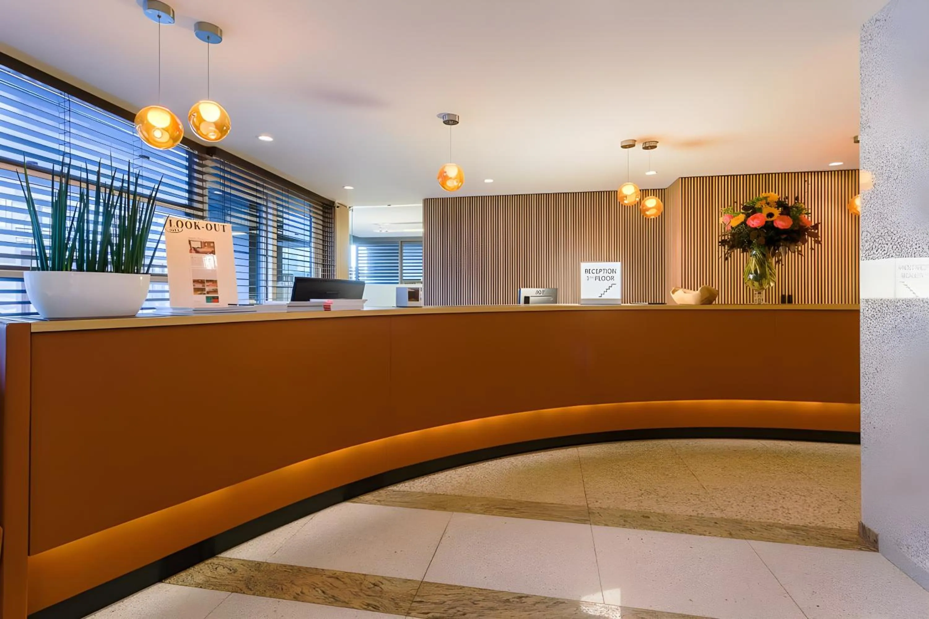 Lobby or reception in Hotel Nelson