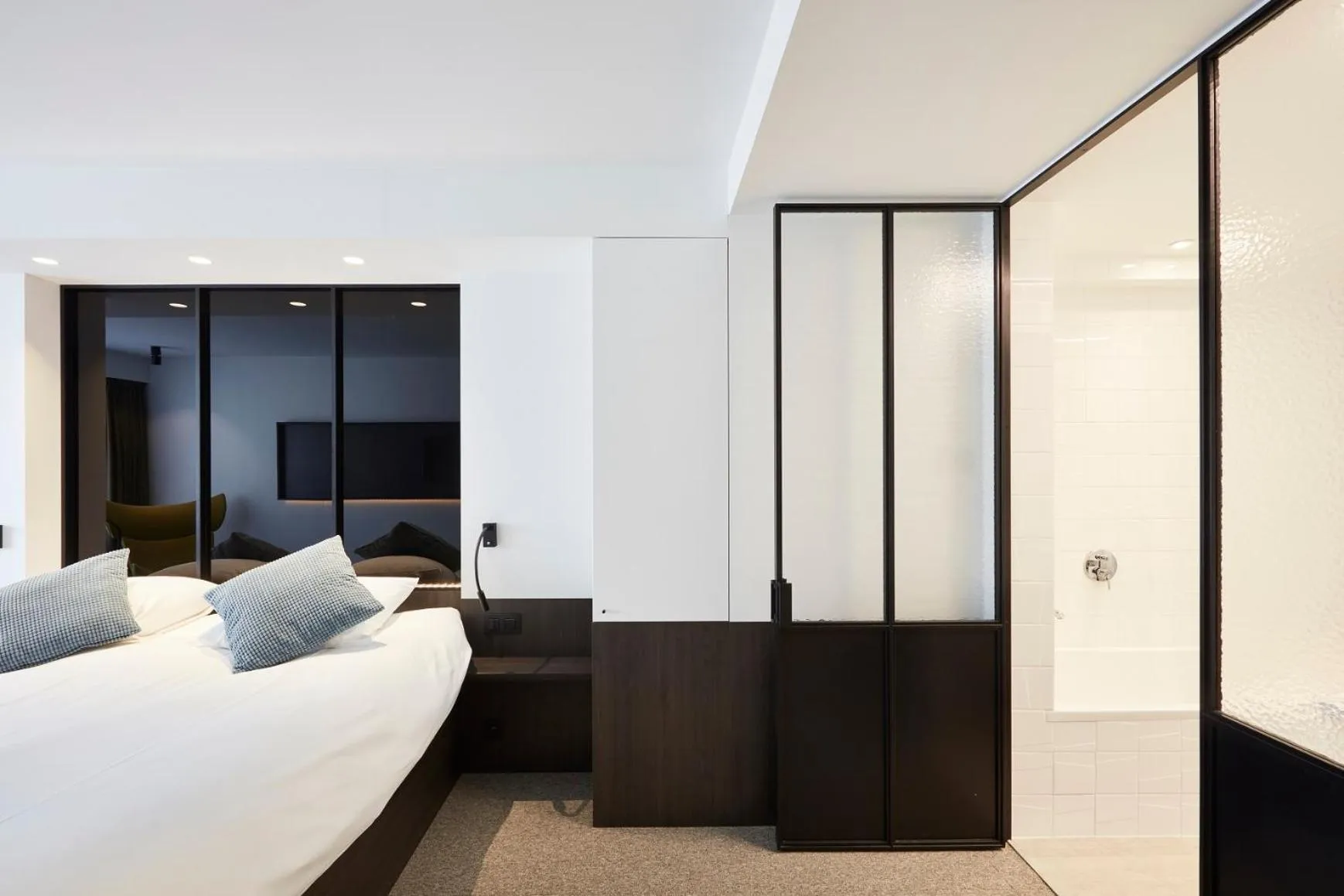 Bedroom, Bed in Hotel Nelson