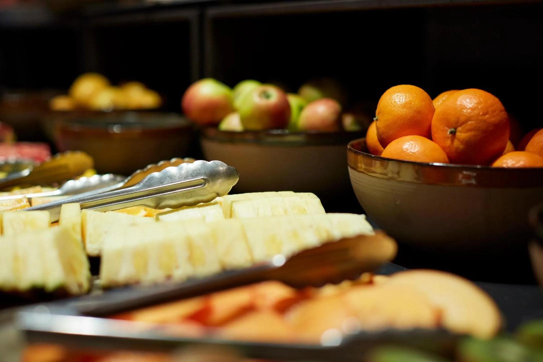 Buffet breakfast in Hotel Nelson