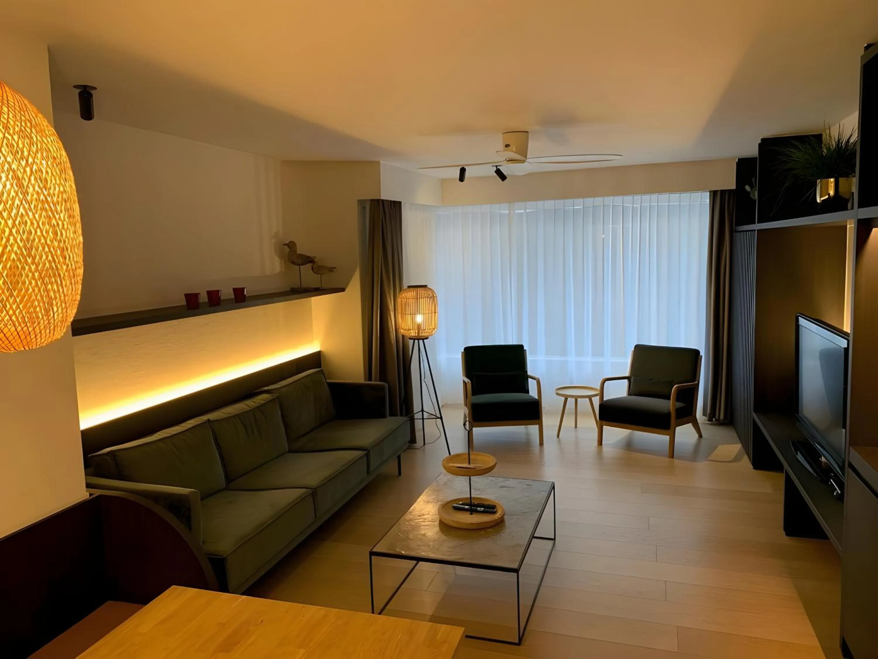 Seating area in Hotel Nelson