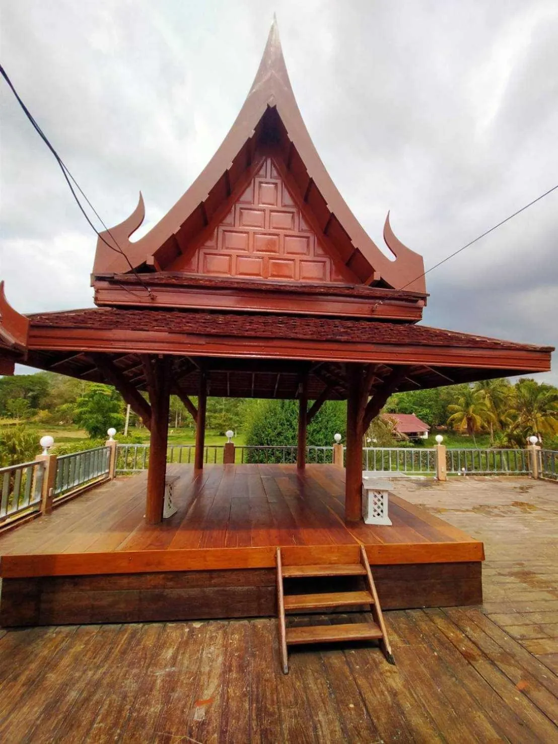 Balcony/Terrace in Sasidara Resort Nan