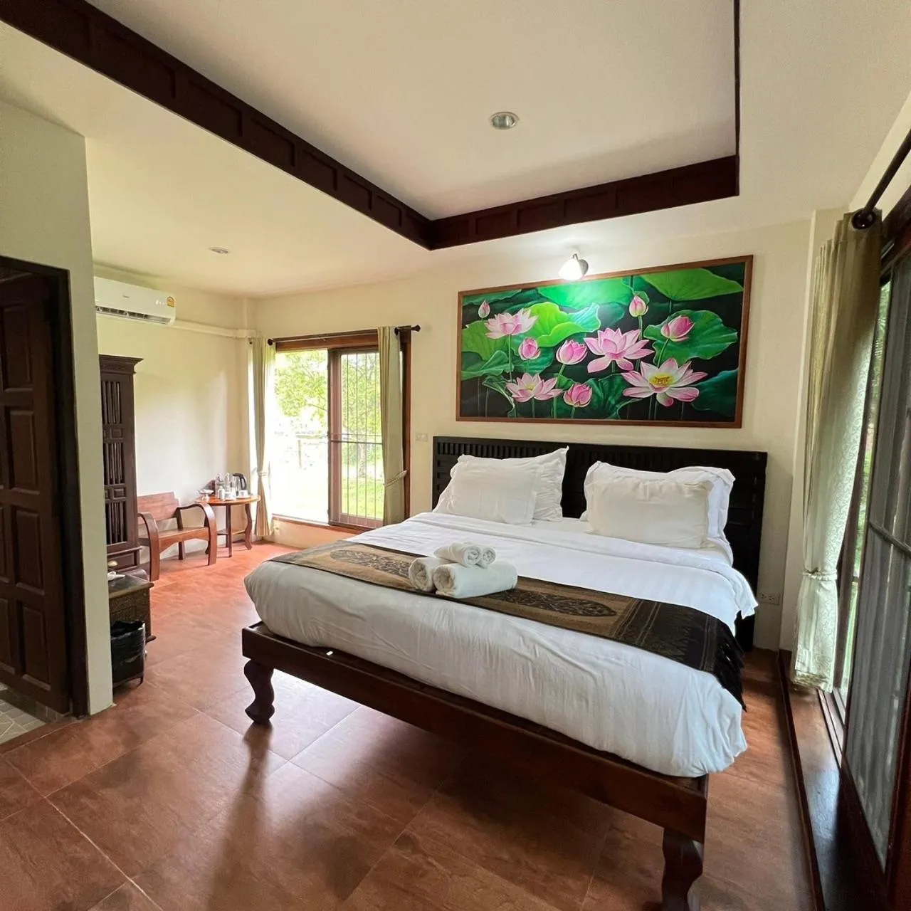 Photo of the whole room, Bed in Sasidara Resort Nan