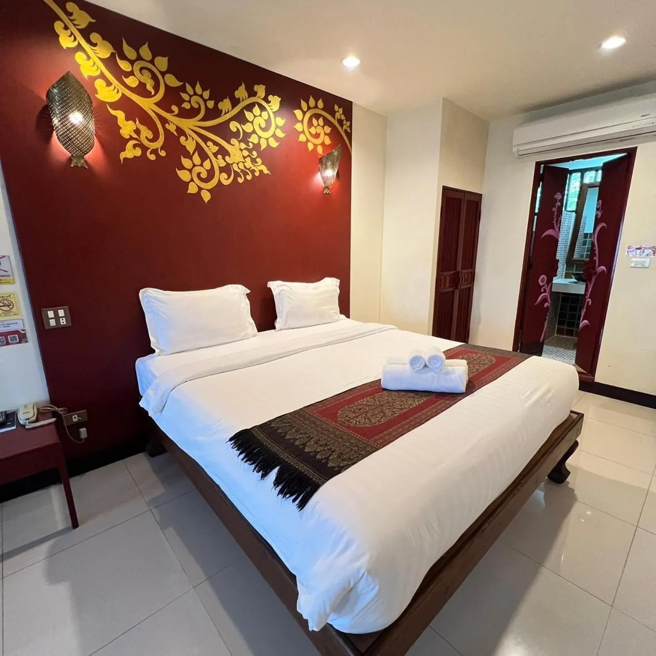 Photo of the whole room, Bed in Sasidara Resort Nan