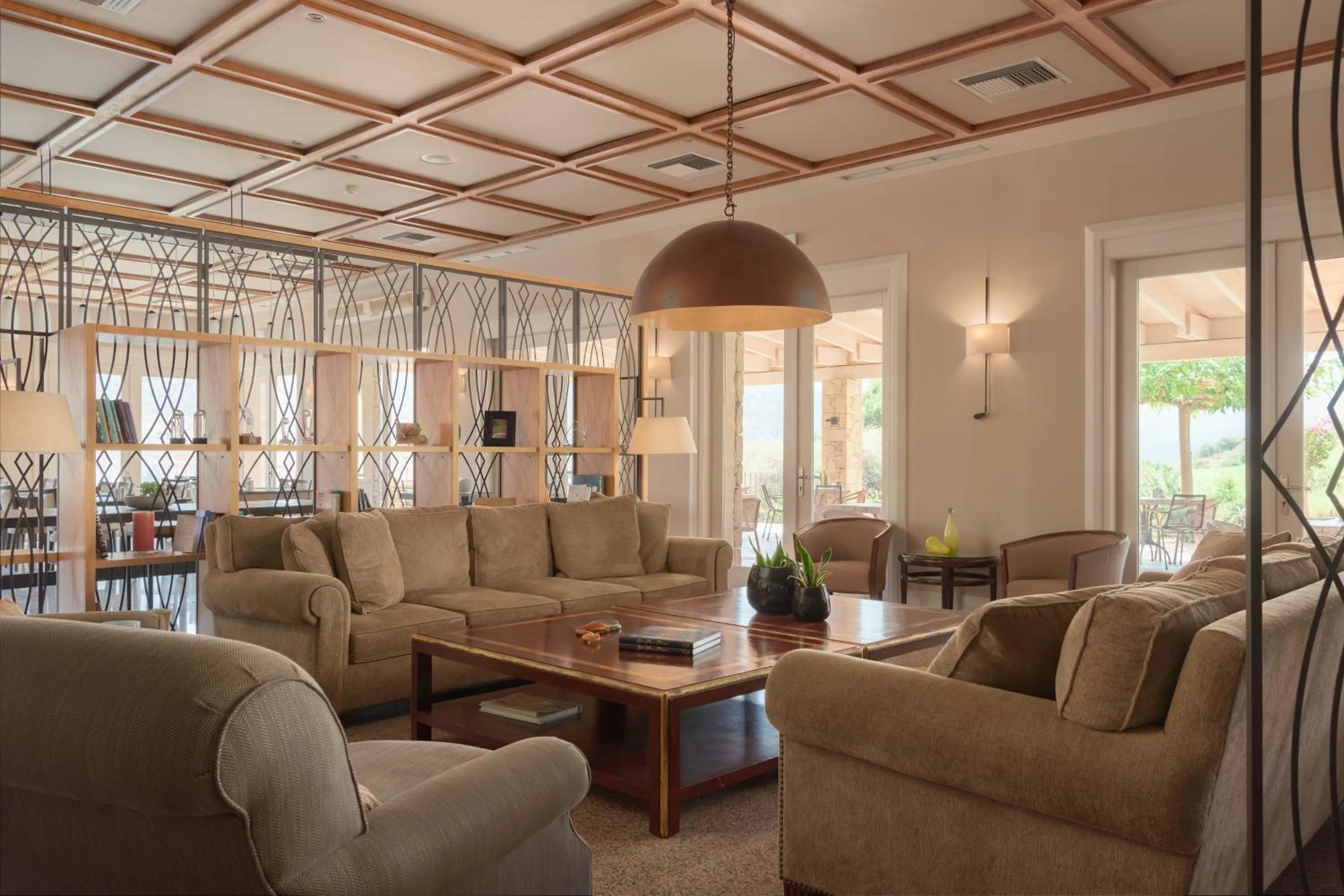 Lounge or bar in Crete Golf Club Hotel