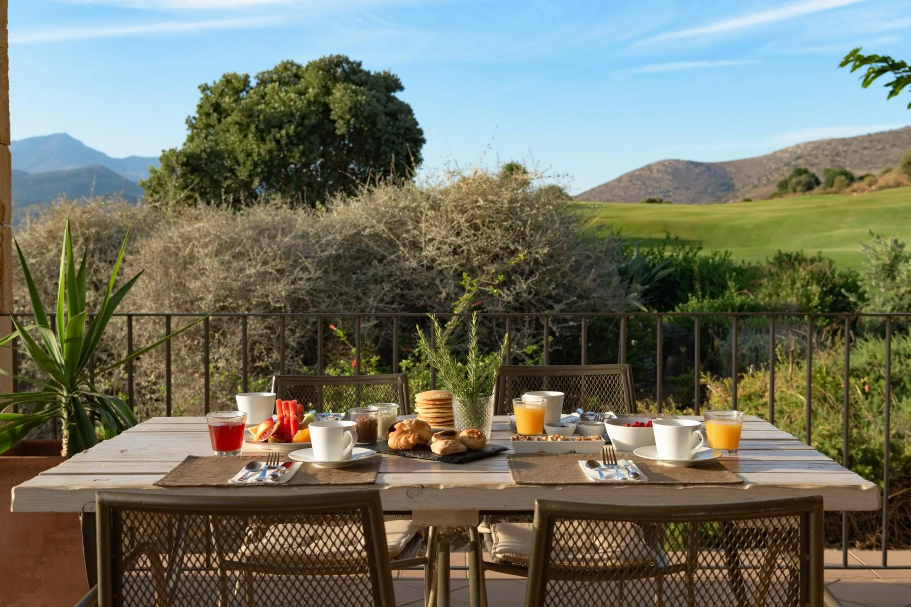 Continental breakfast in Crete Golf Club Hotel