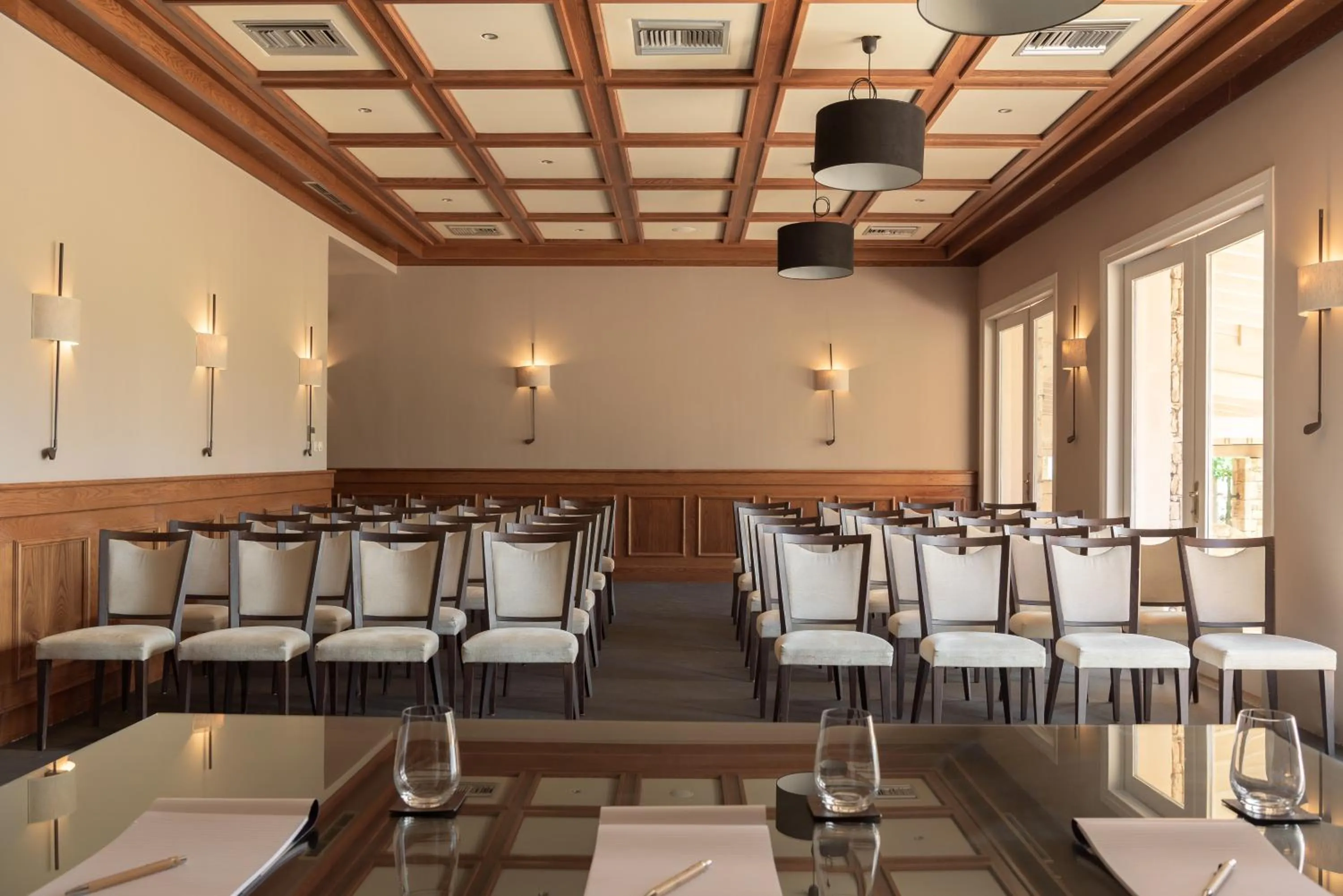 Seating area in Crete Golf Club Hotel