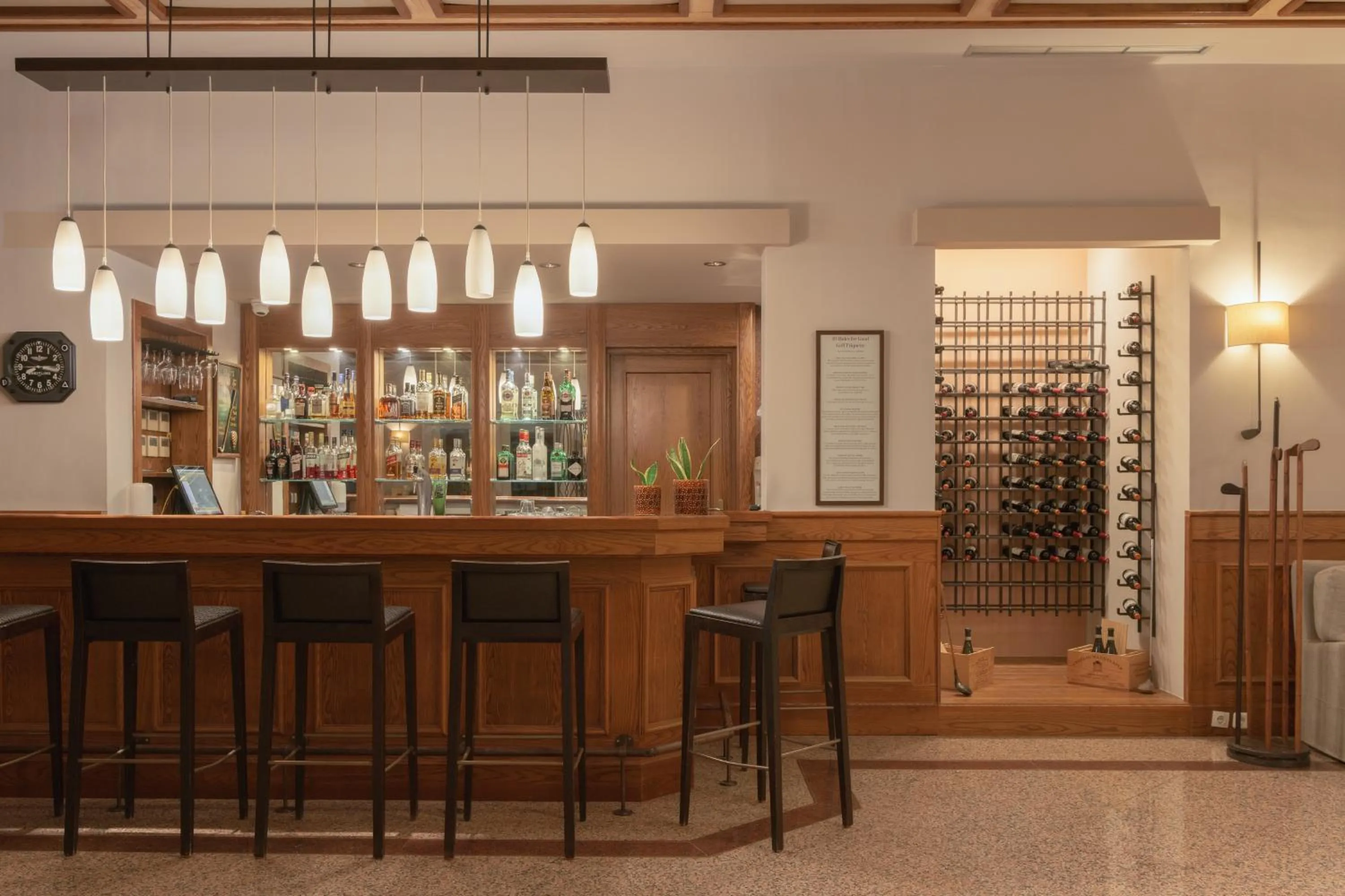 Lounge or bar in Crete Golf Club Hotel