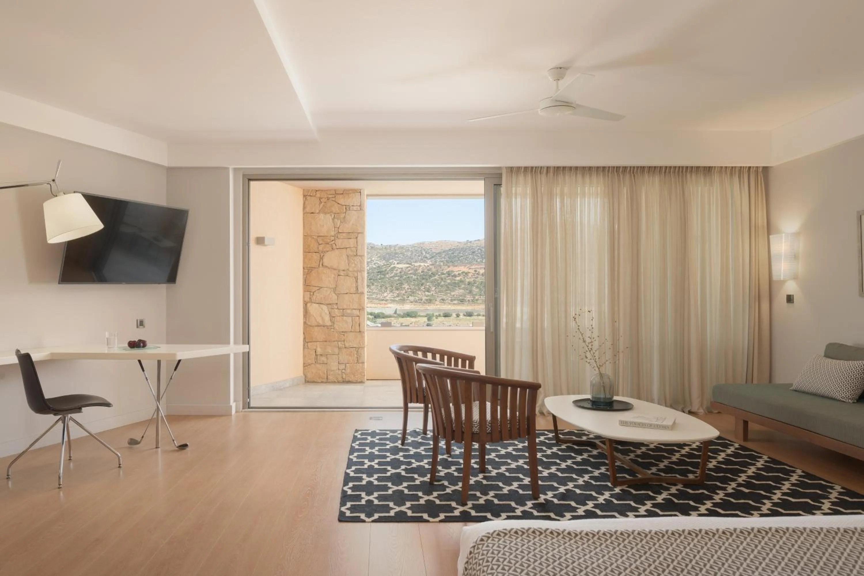 Seating area in Crete Golf Club Hotel