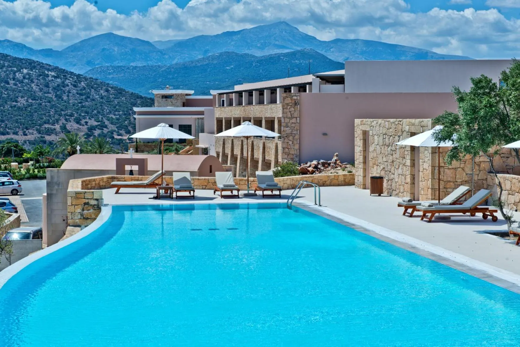 Swimming pool in Crete Golf Club Hotel
