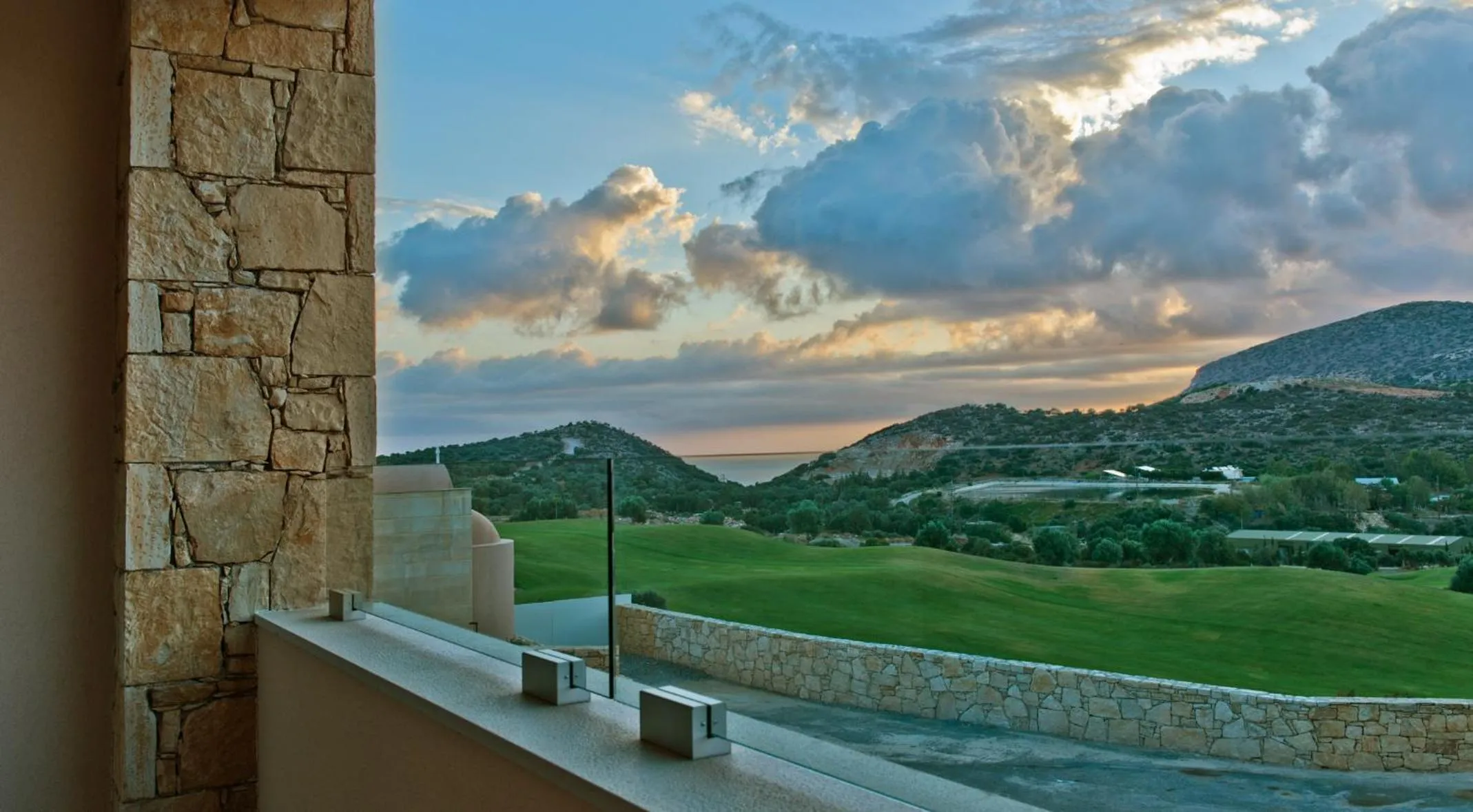 Mountain view in Crete Golf Club Hotel