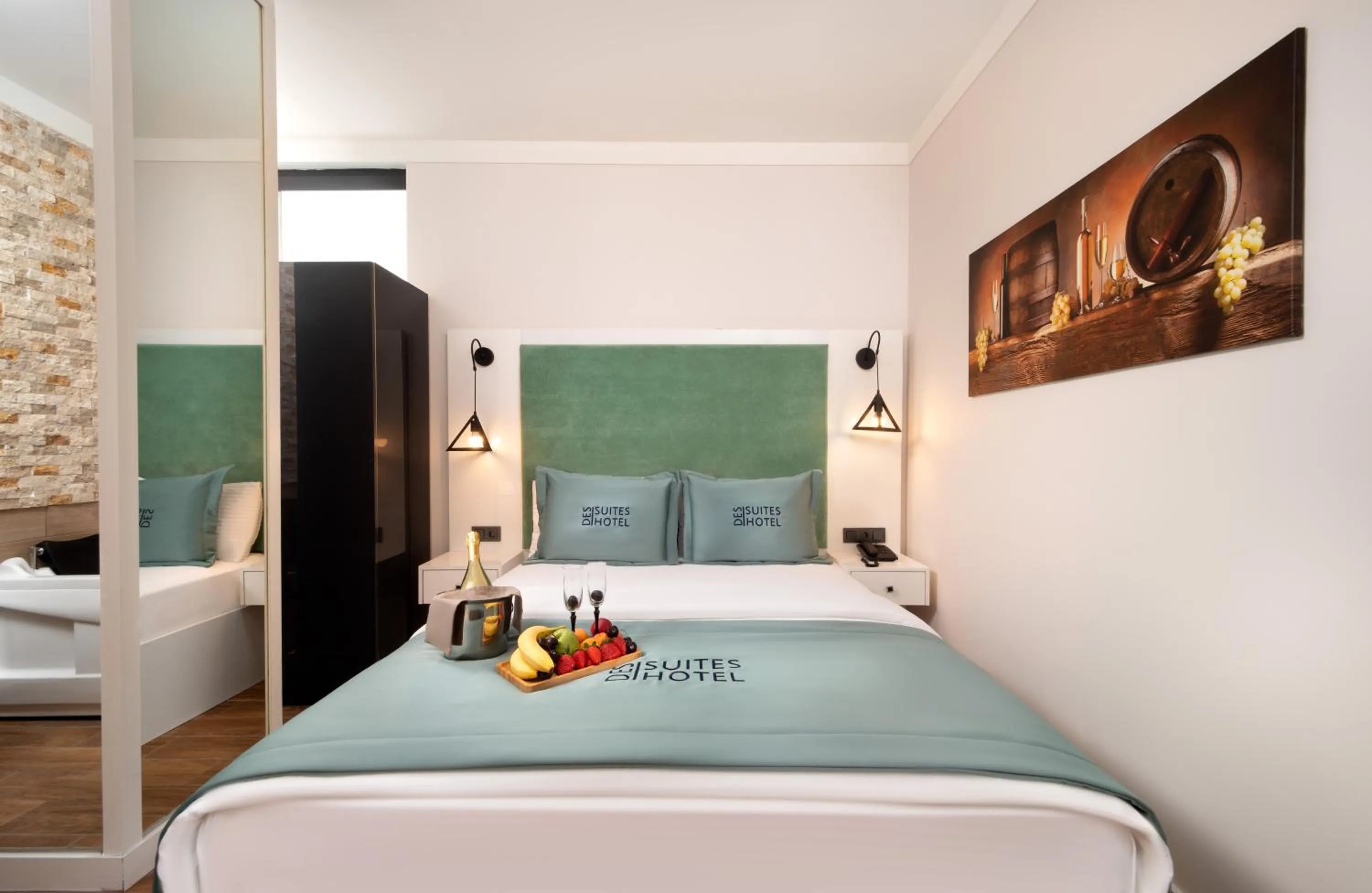 Bed in Bakırköy DES Suit Otel