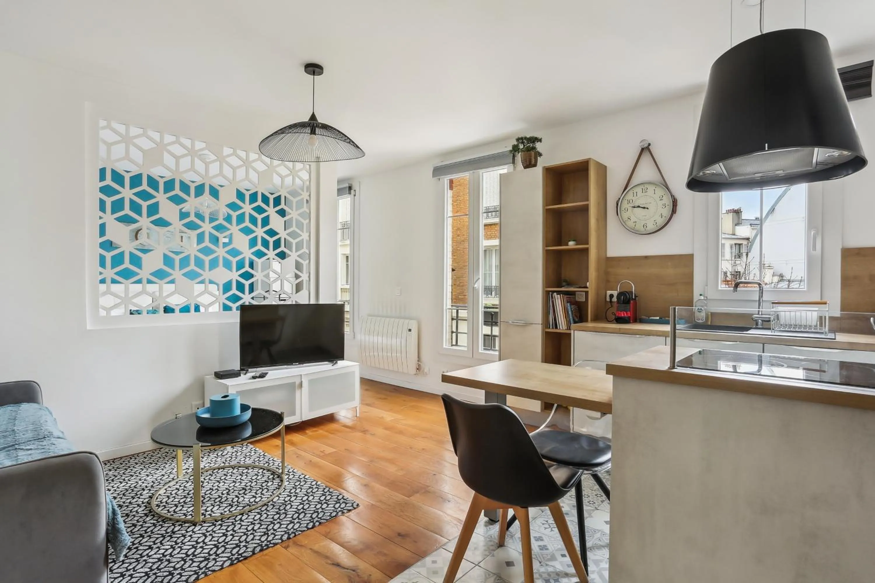 Seating area in Résidence AURMAT - Appart - Hôtel - Boulogne - Paris