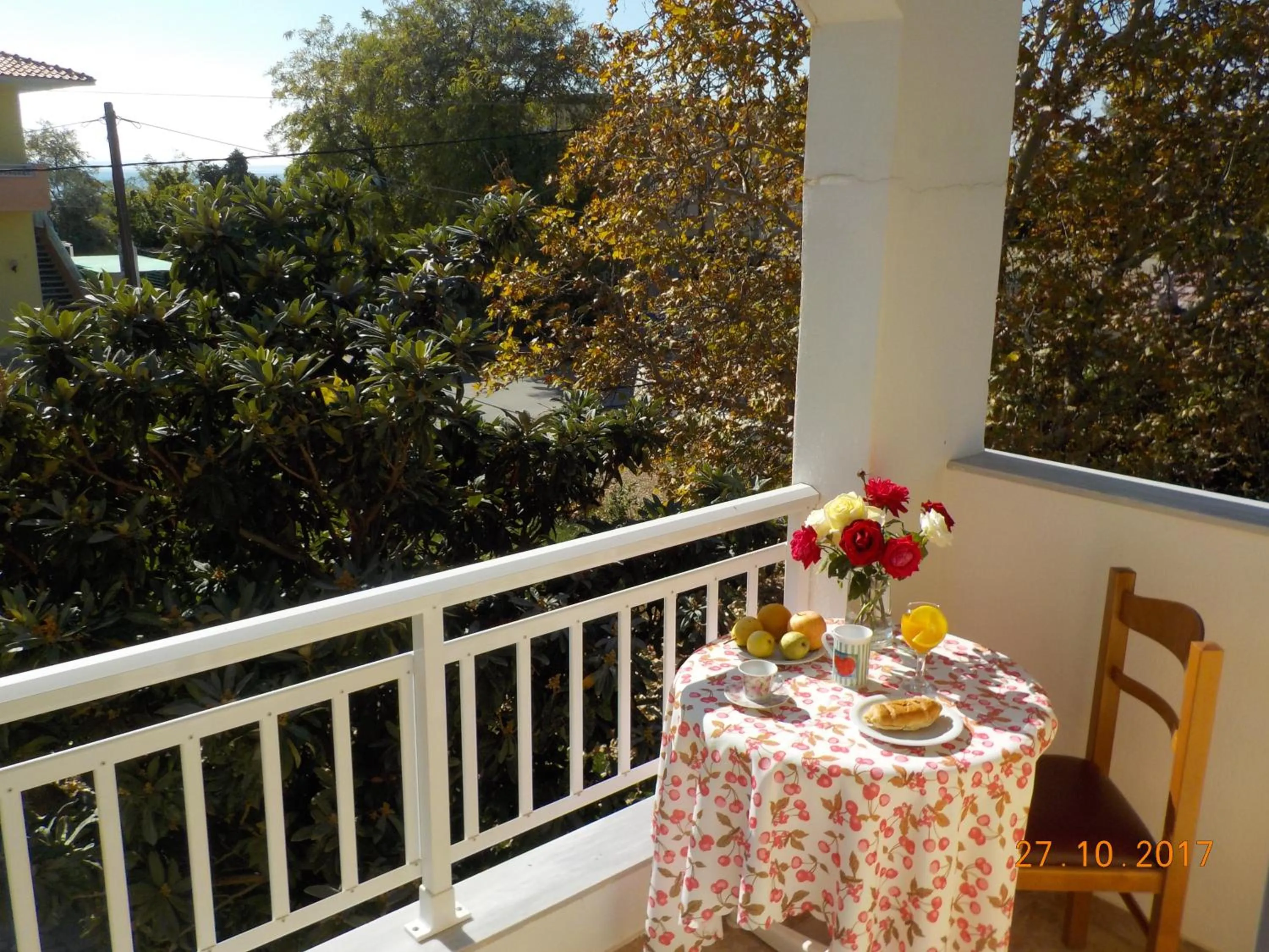 Balcony/Terrace in Estelle Hotel
