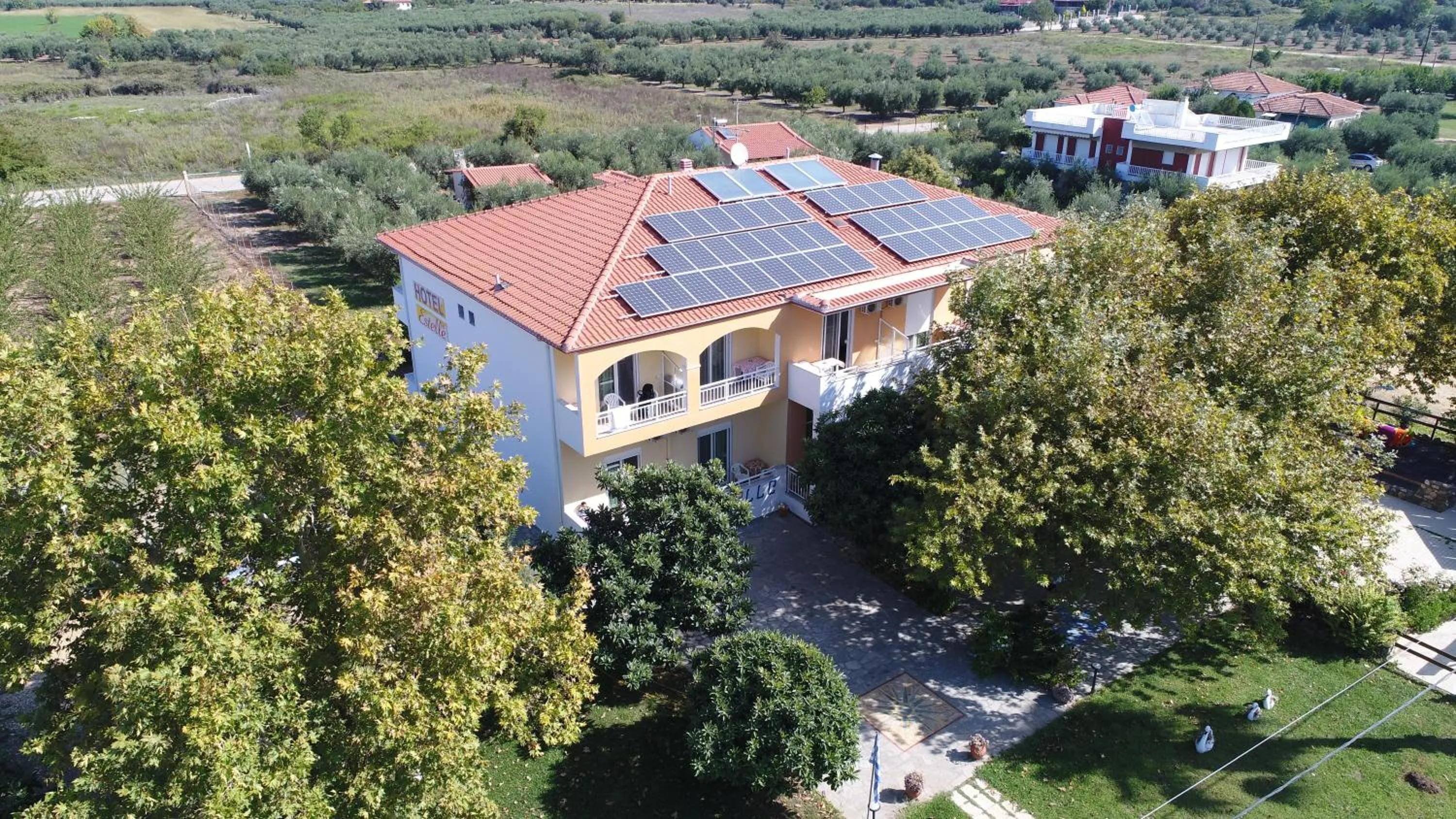 Bird's eye view in Estelle Hotel