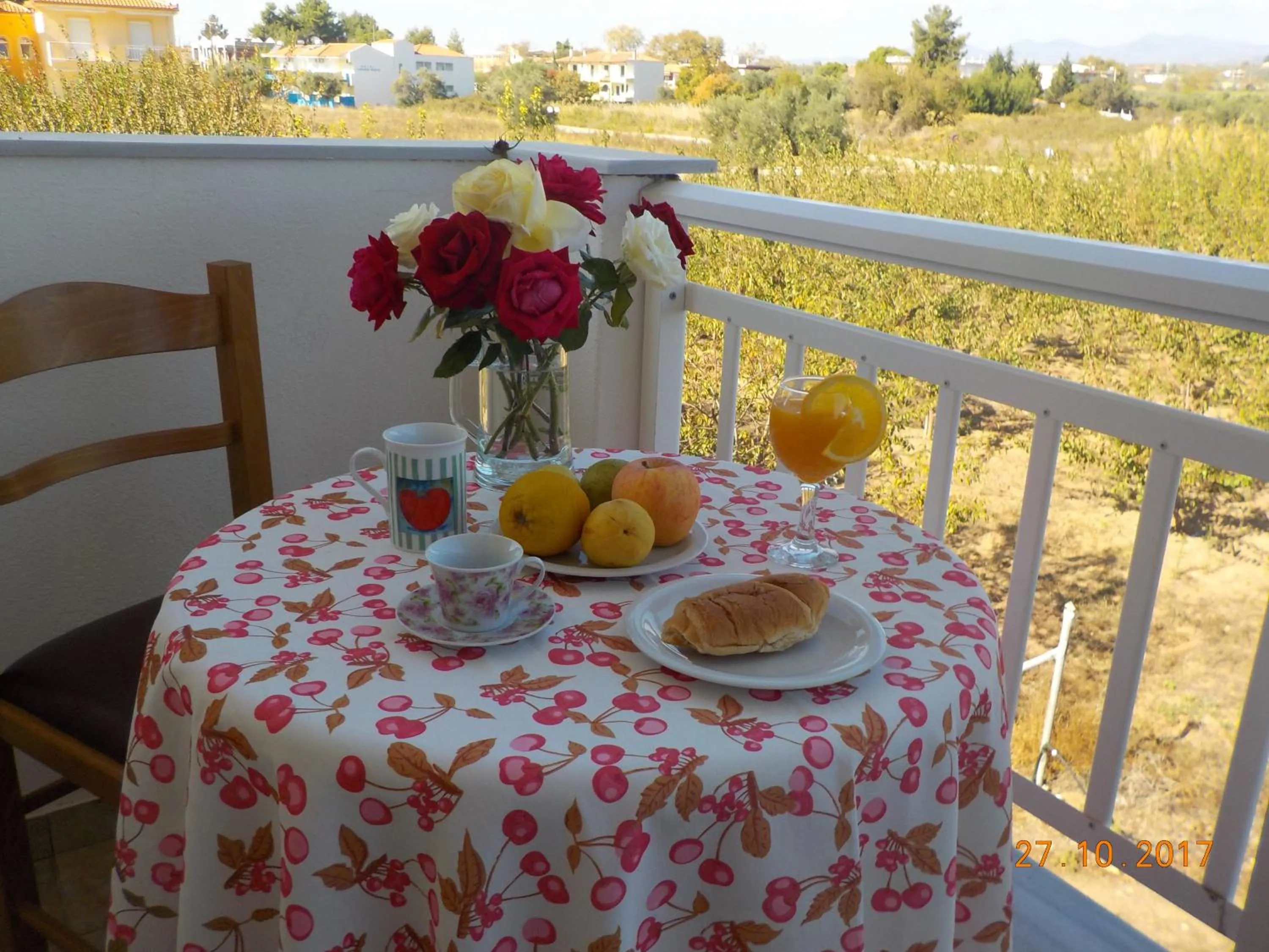 Balcony/Terrace in Estelle Hotel