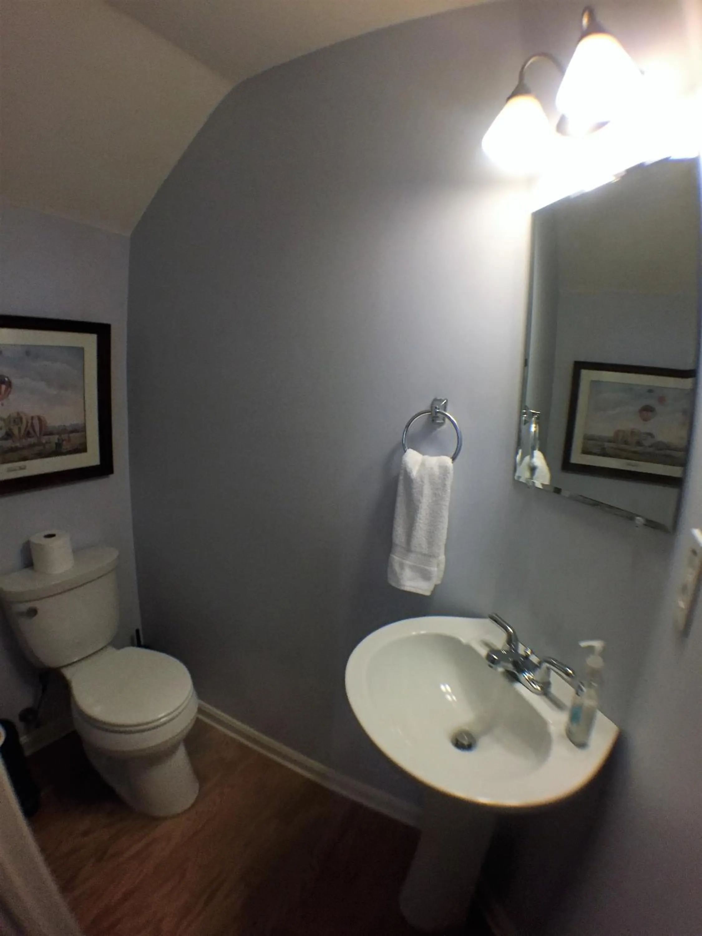 Toilet in Lux Townhouse, Walk to All, Sleeps 6 Adults