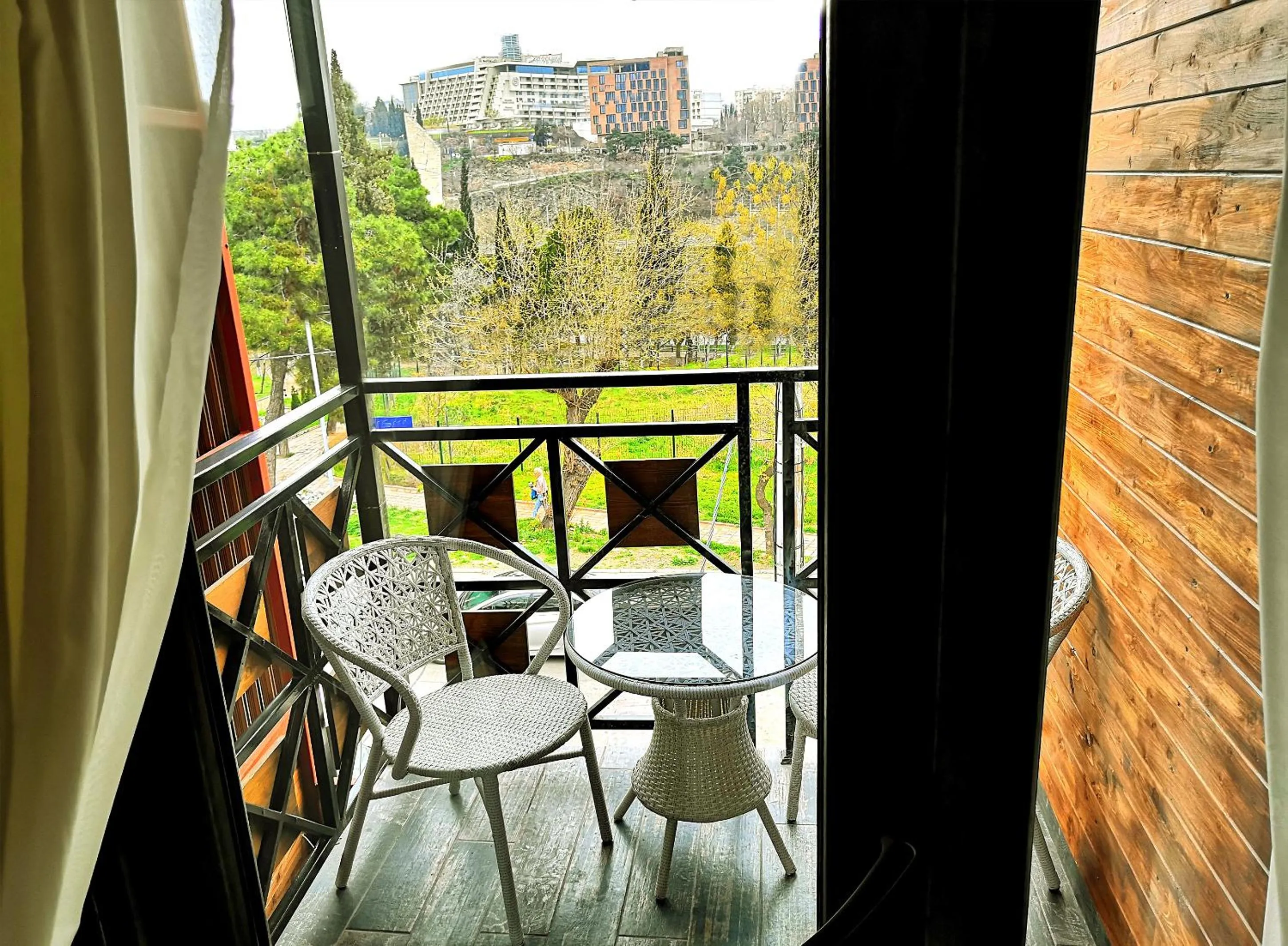 Balcony/Terrace in Piano Borracho Boutique Hotel Old Tbilisi