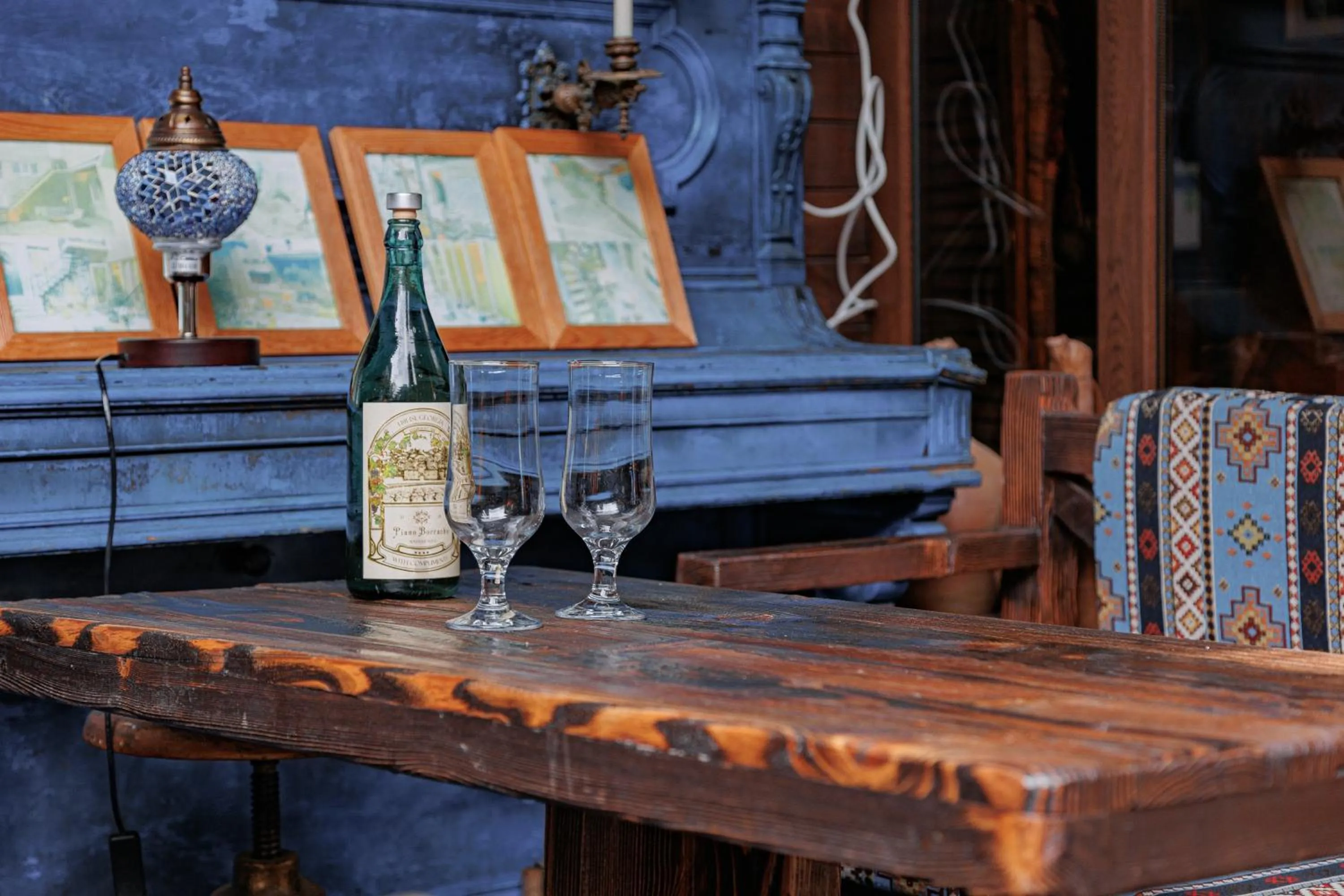 Restaurant/places to eat in Piano Borracho Boutique Hotel Old Tbilisi