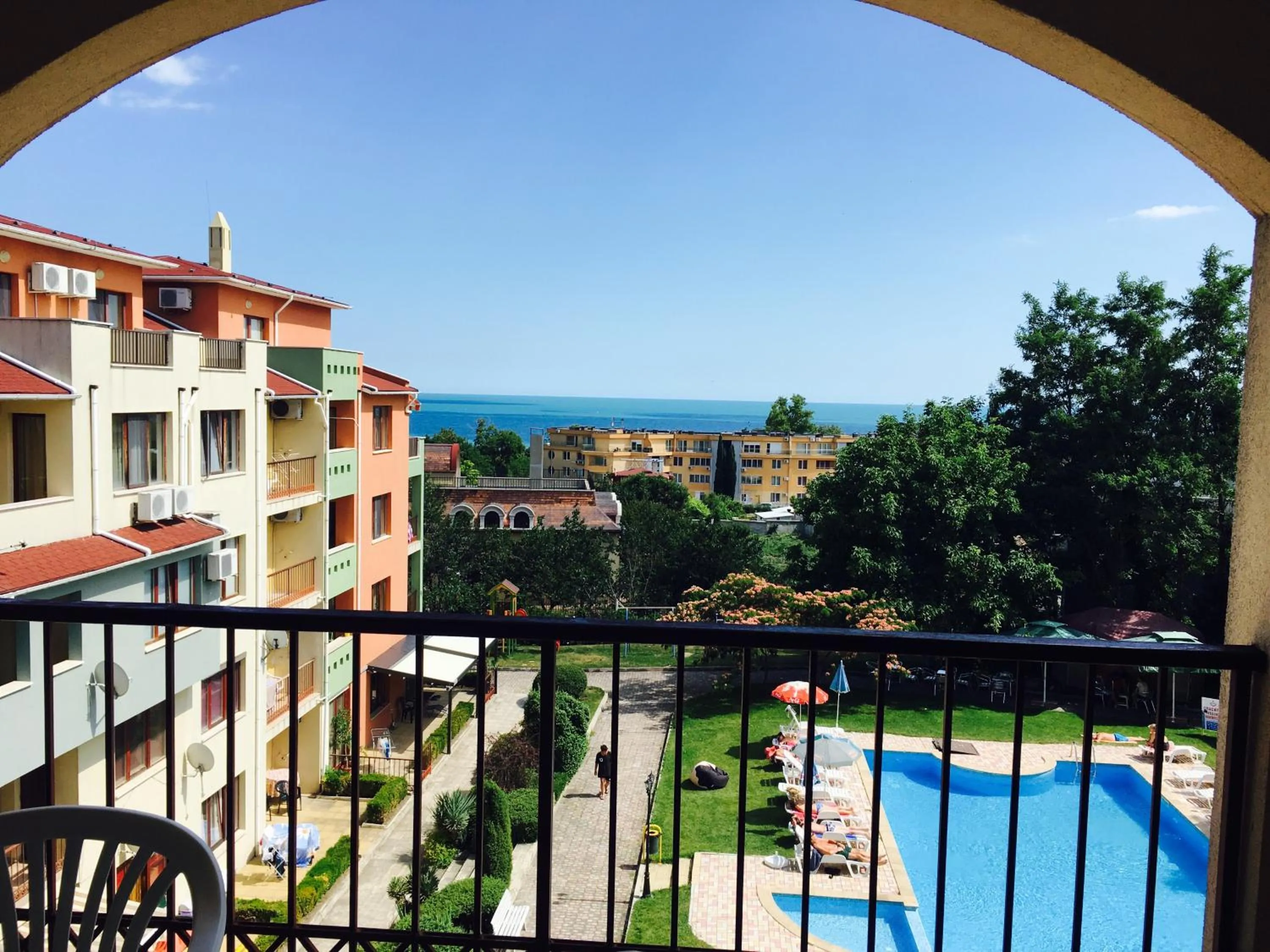 Balcony/Terrace in Sea Park Homes Neshkov