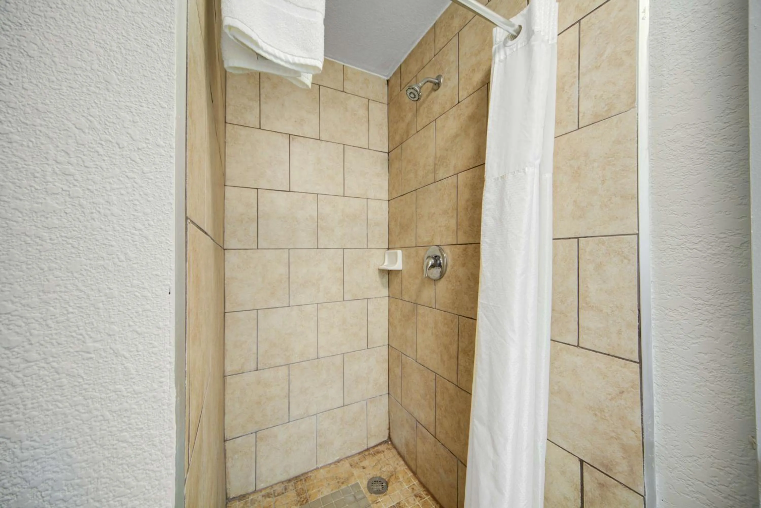 Bathroom in Motel 6 San Antonio, TX I-35 North Corridor