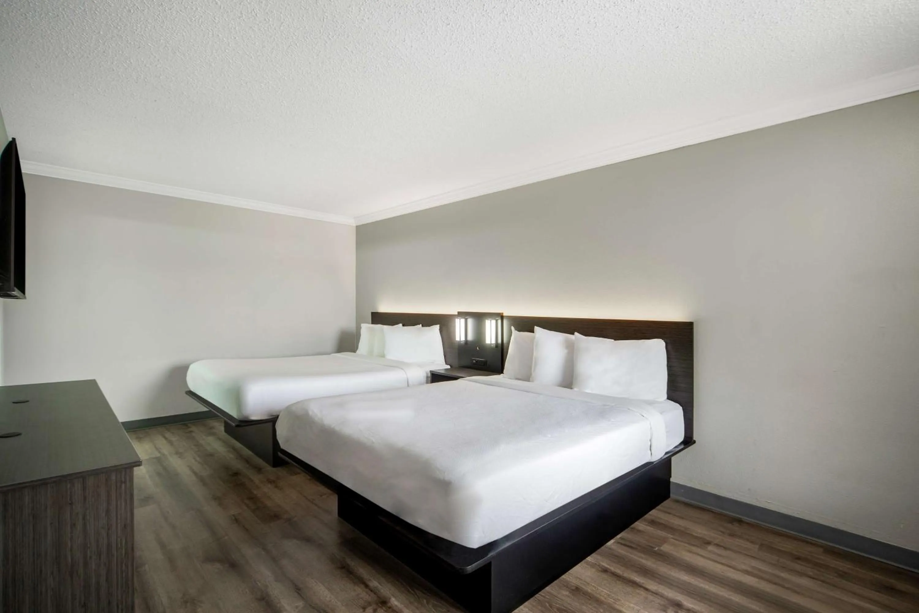 Bedroom, Bed in Motel 6 San Antonio, TX I-35 North Corridor