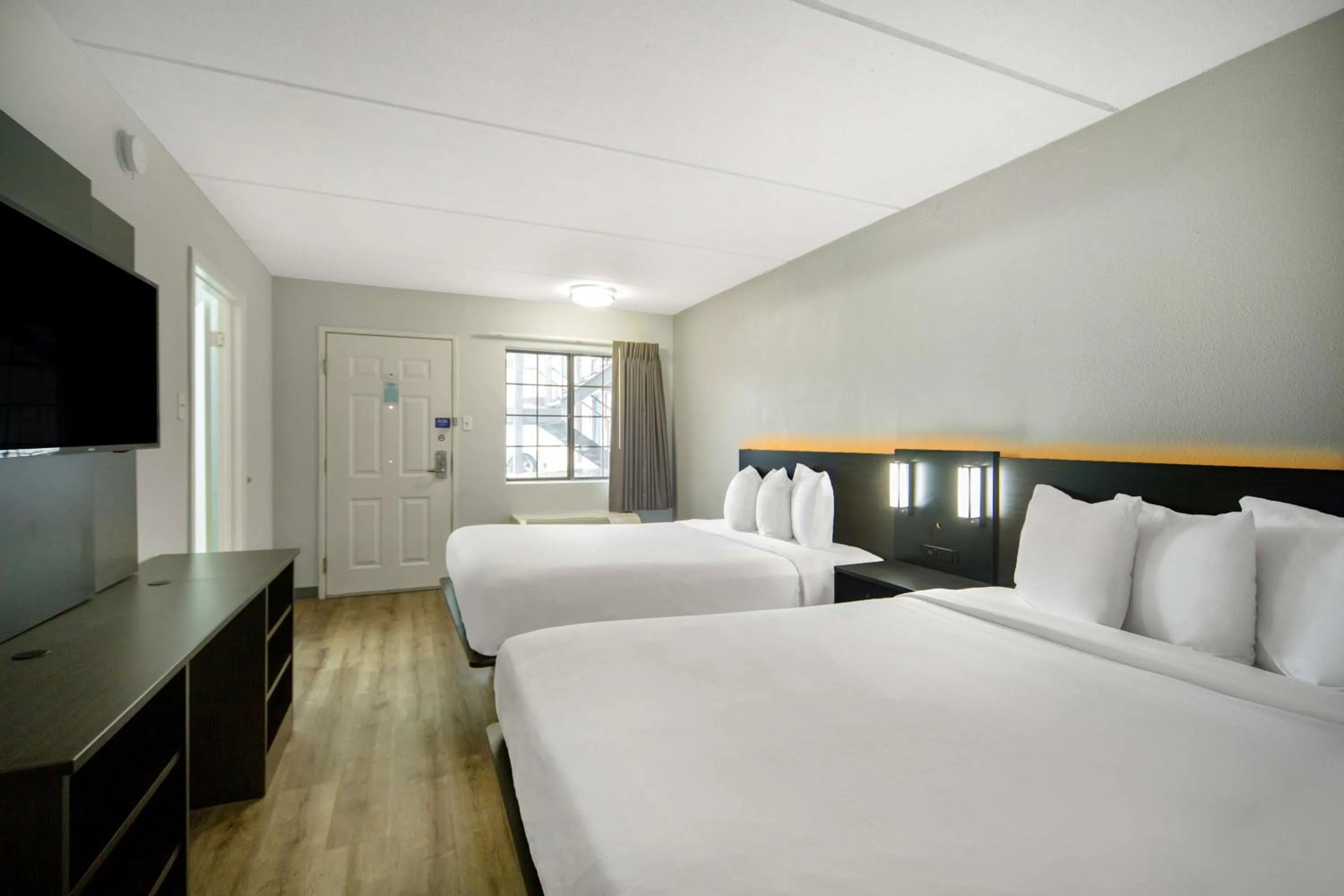 Bedroom, Bed in Motel 6 San Antonio, TX I-35 North Corridor