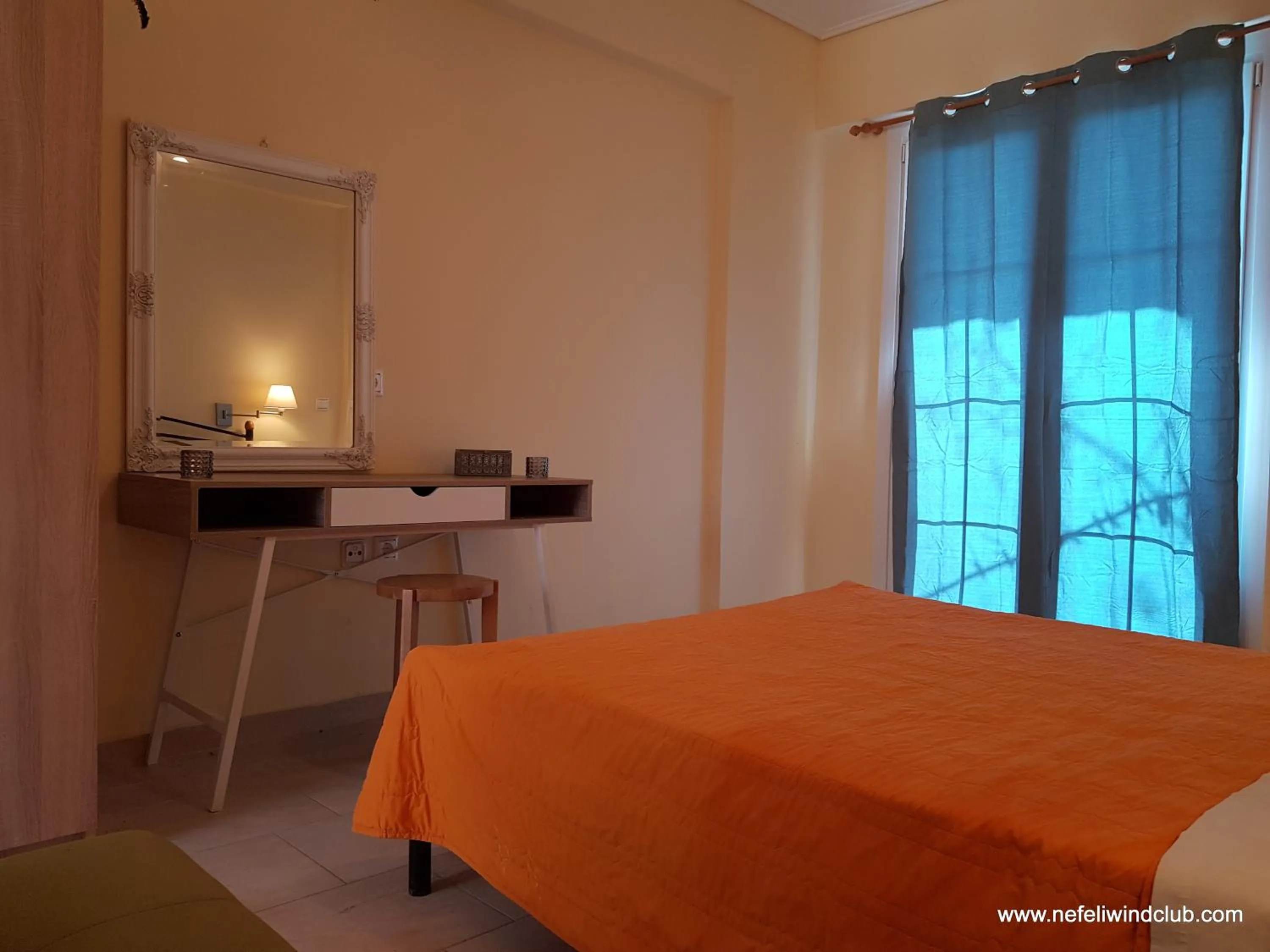 Bed in Nefeli Wind Club