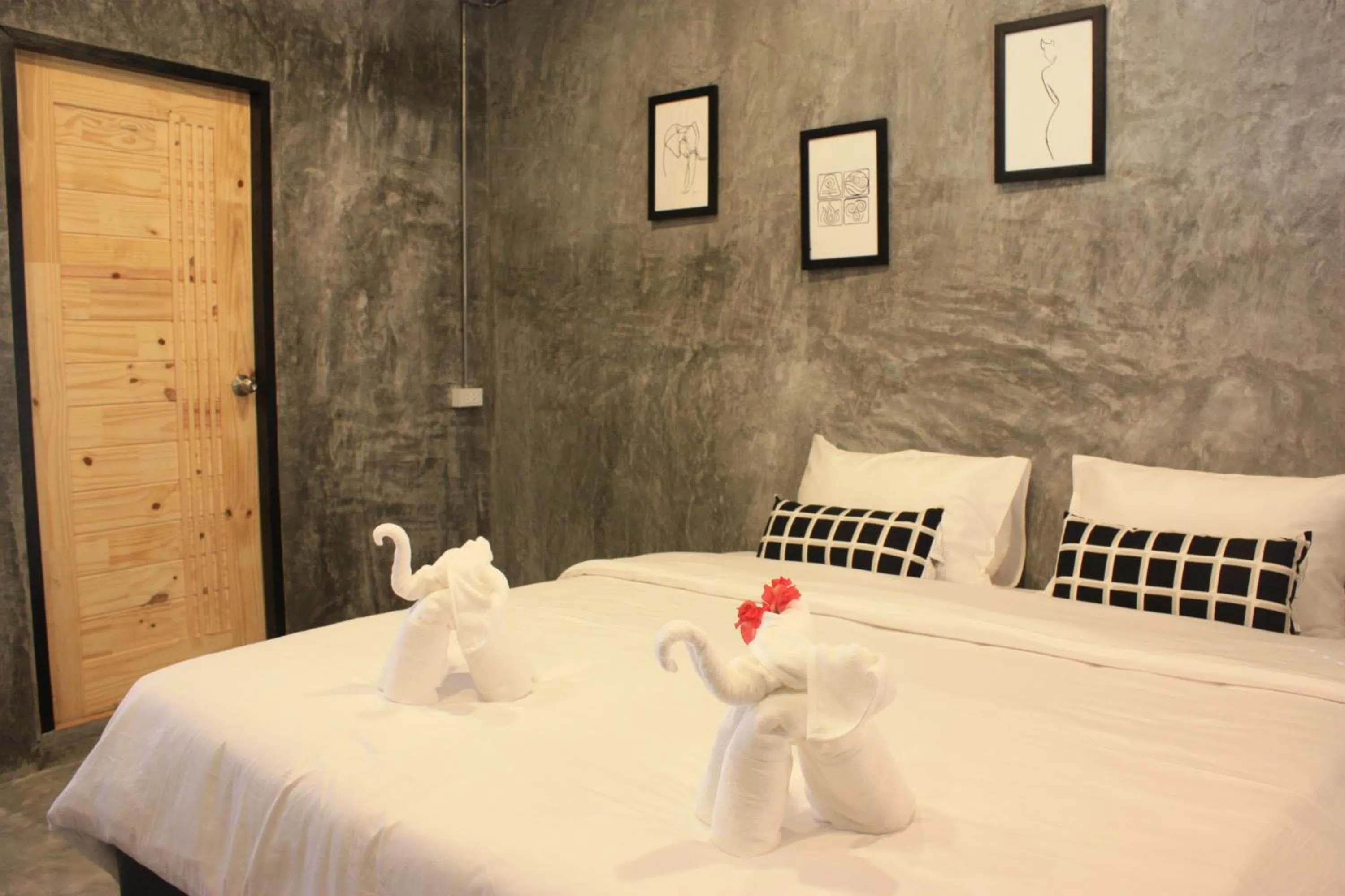 Bed in The Simple Koh Yao Noi