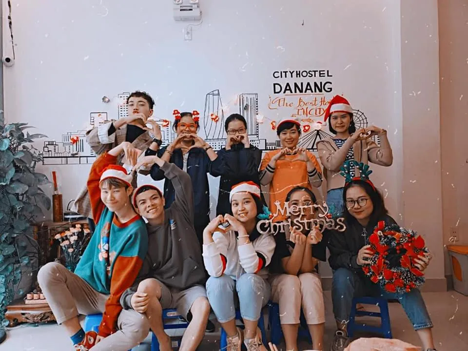 Property building in City Hostel Da Nang