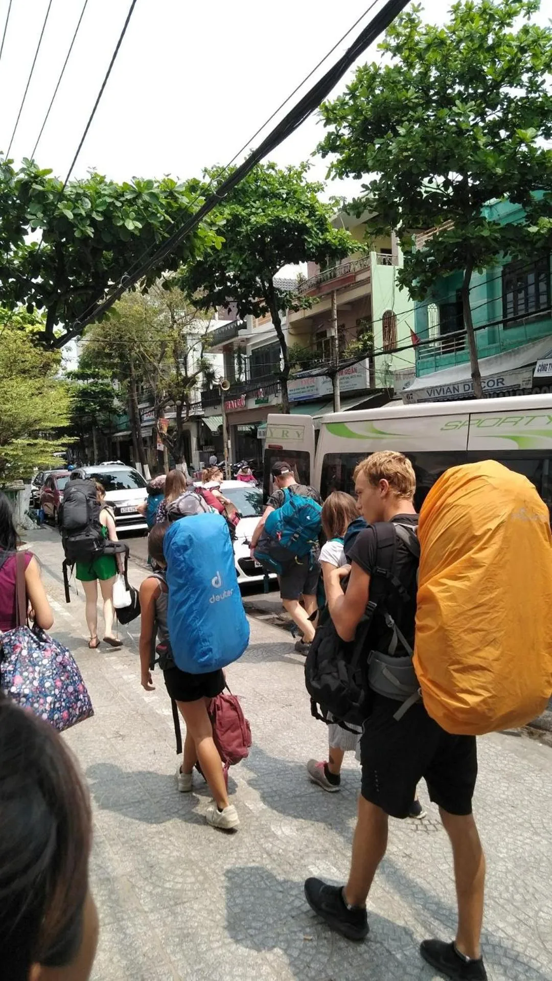 Property building in City Hostel Da Nang