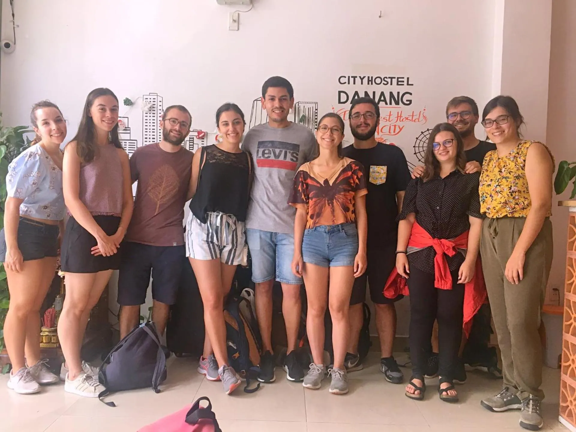 Property building in City Hostel Da Nang