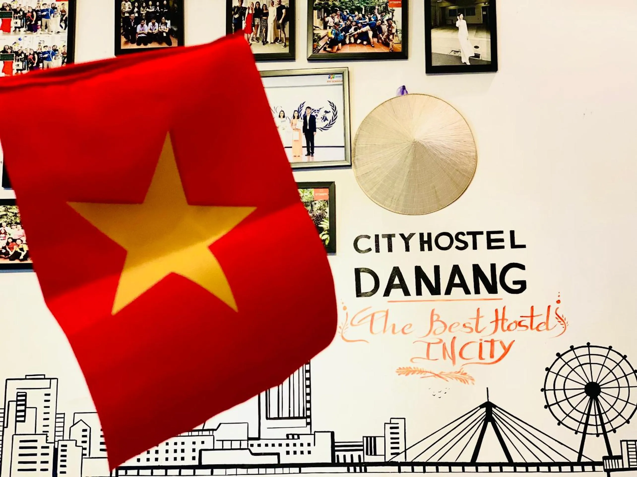Lobby or reception in City Hostel Da Nang