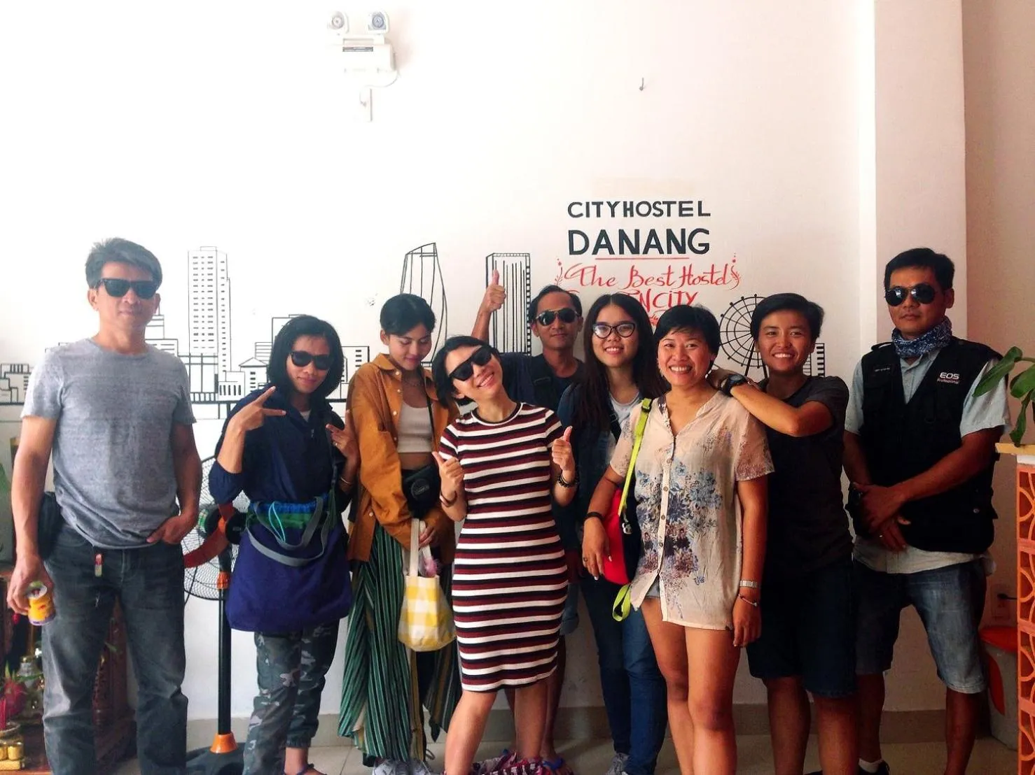 Property building in City Hostel Da Nang