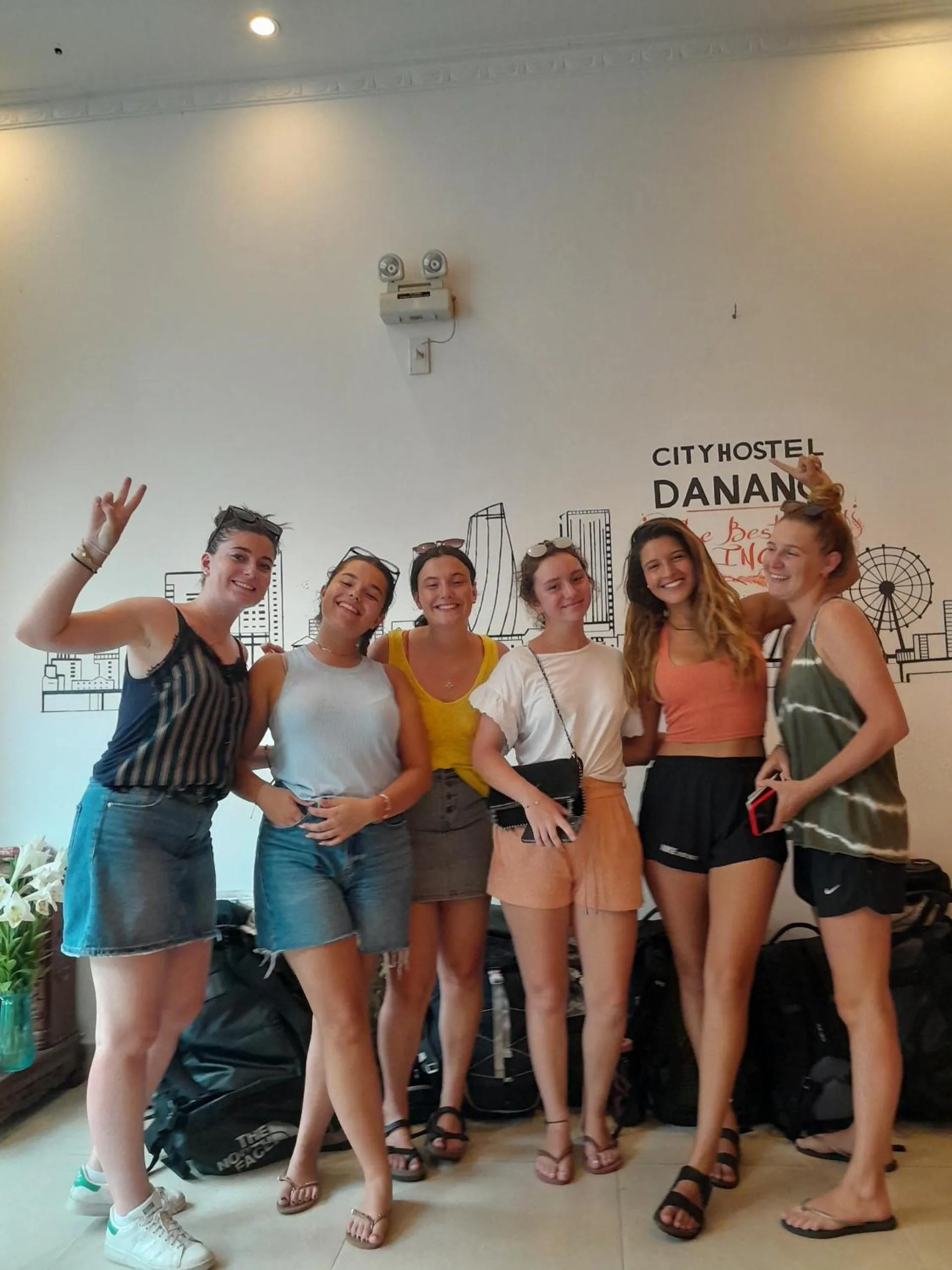 Property building in City Hostel Da Nang