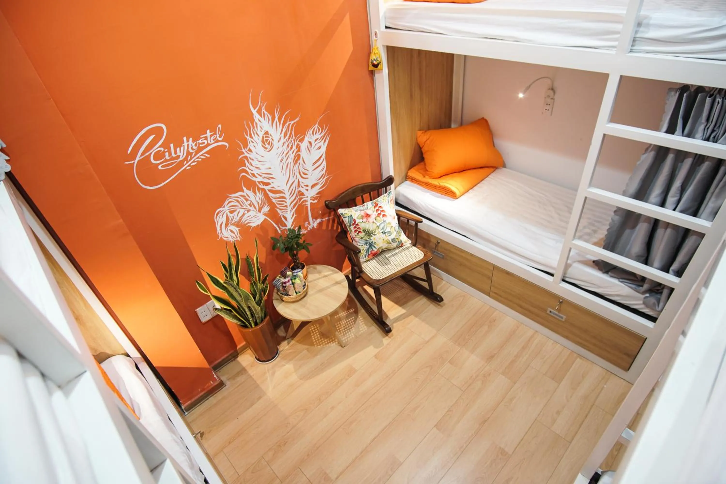 Photo of the whole room, Bed in City Hostel Da Nang