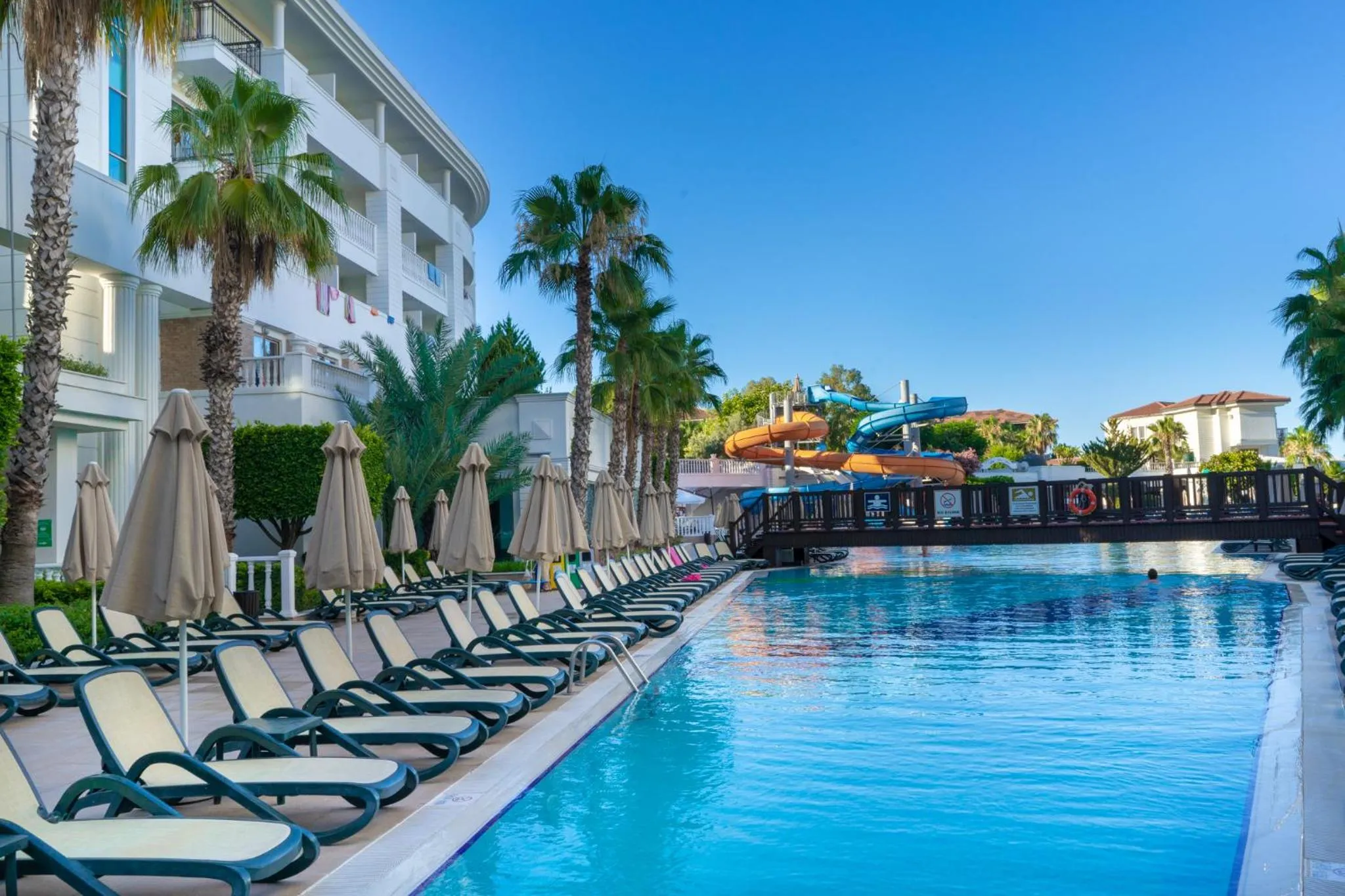 Pool view in Alba Queen Hotel - Ultra All Inclusive