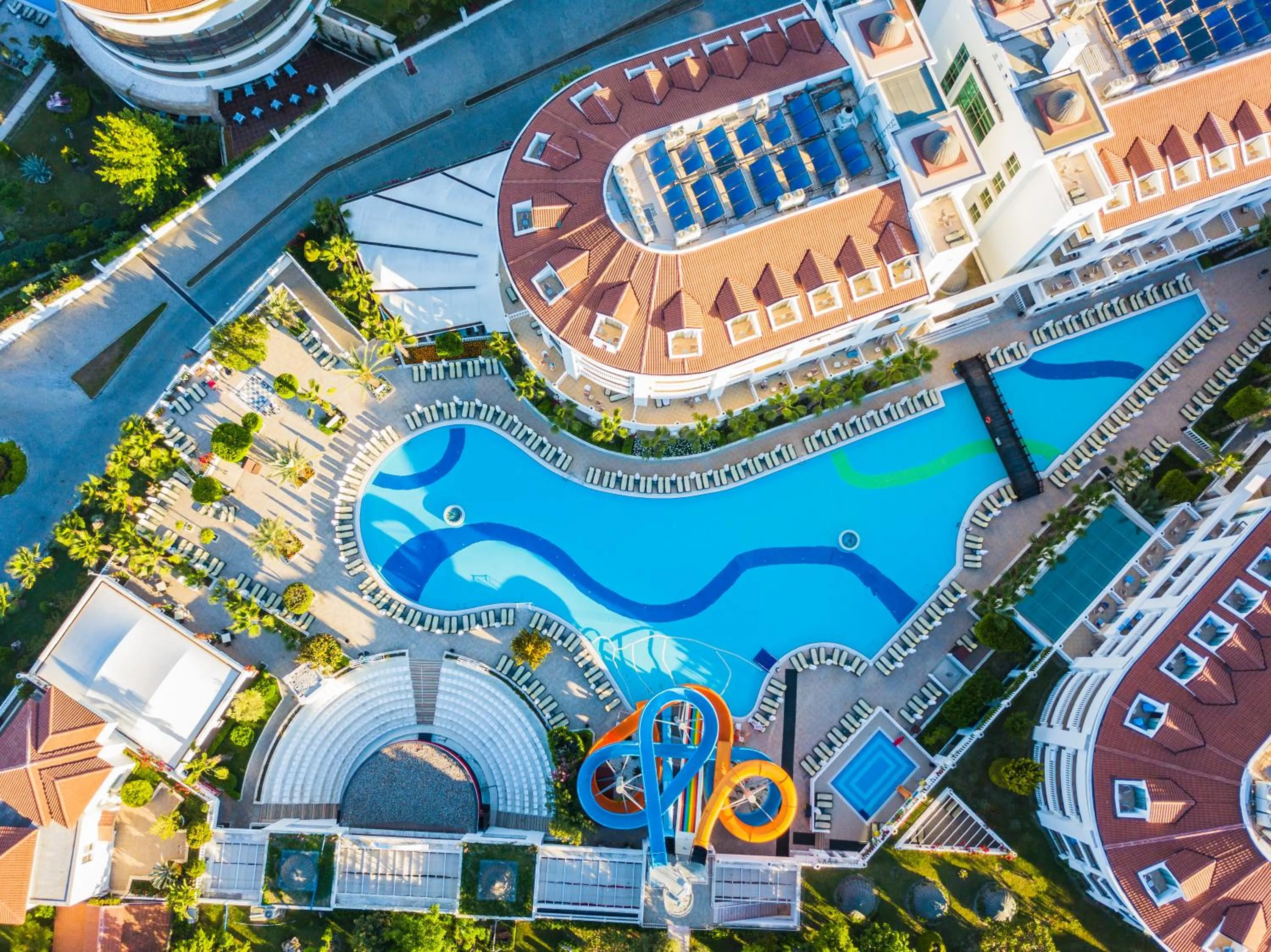Bird's eye view in Alba Queen Hotel - Ultra All Inclusive