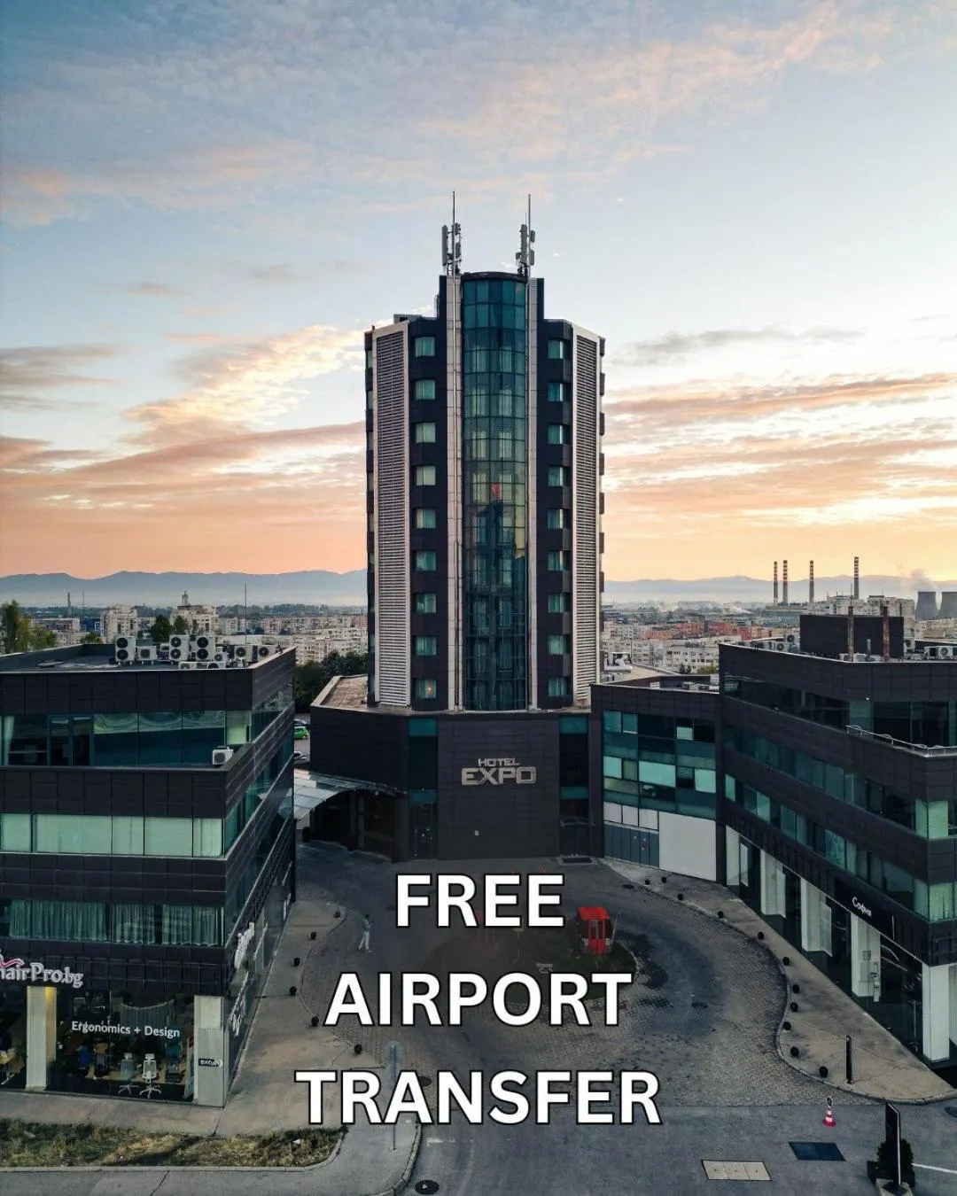 Property building in Expo Hotel Sofia - Free Airport Shuttle