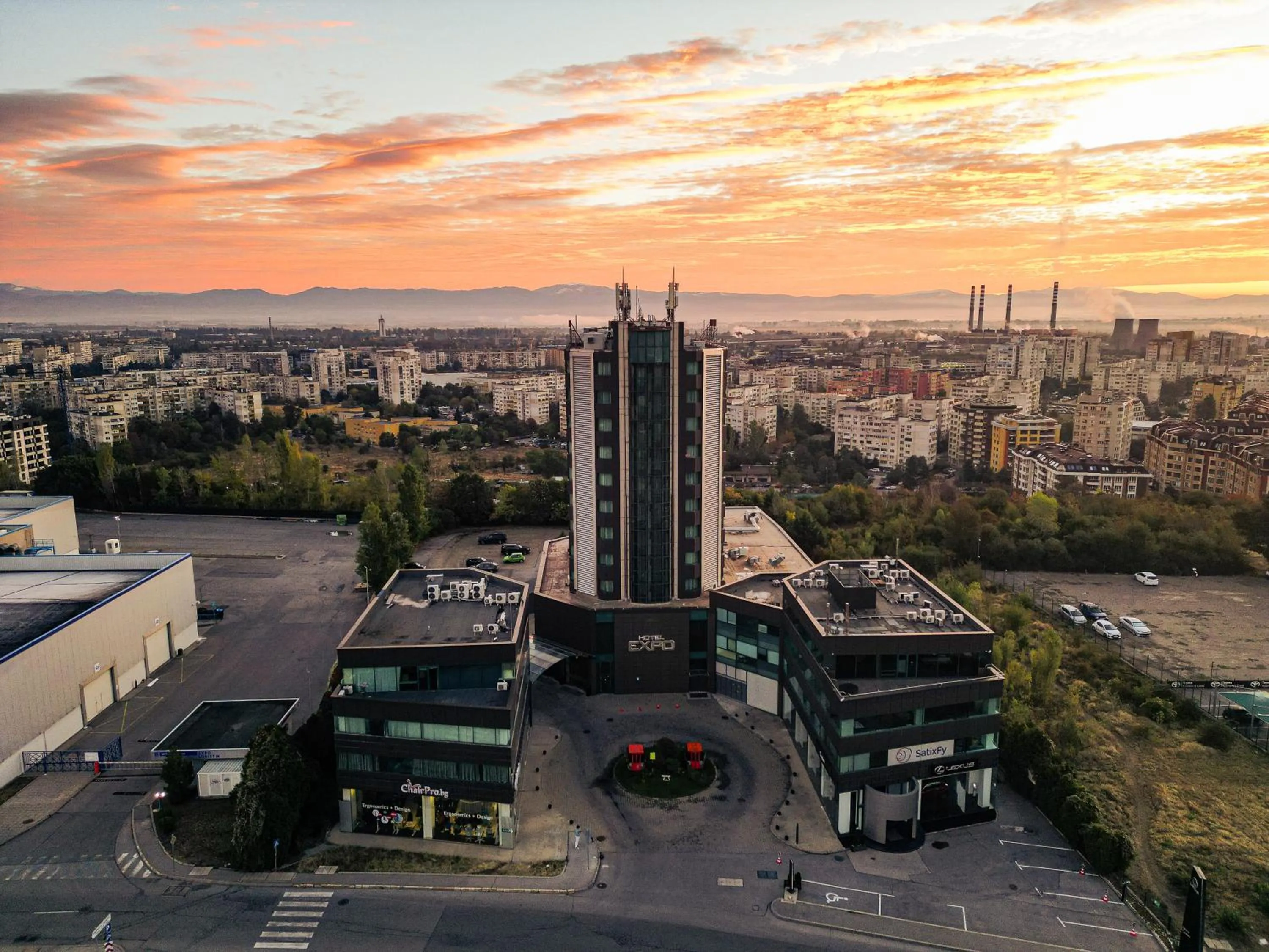 Property building in Expo Hotel Sofia - Free Airport Shuttle