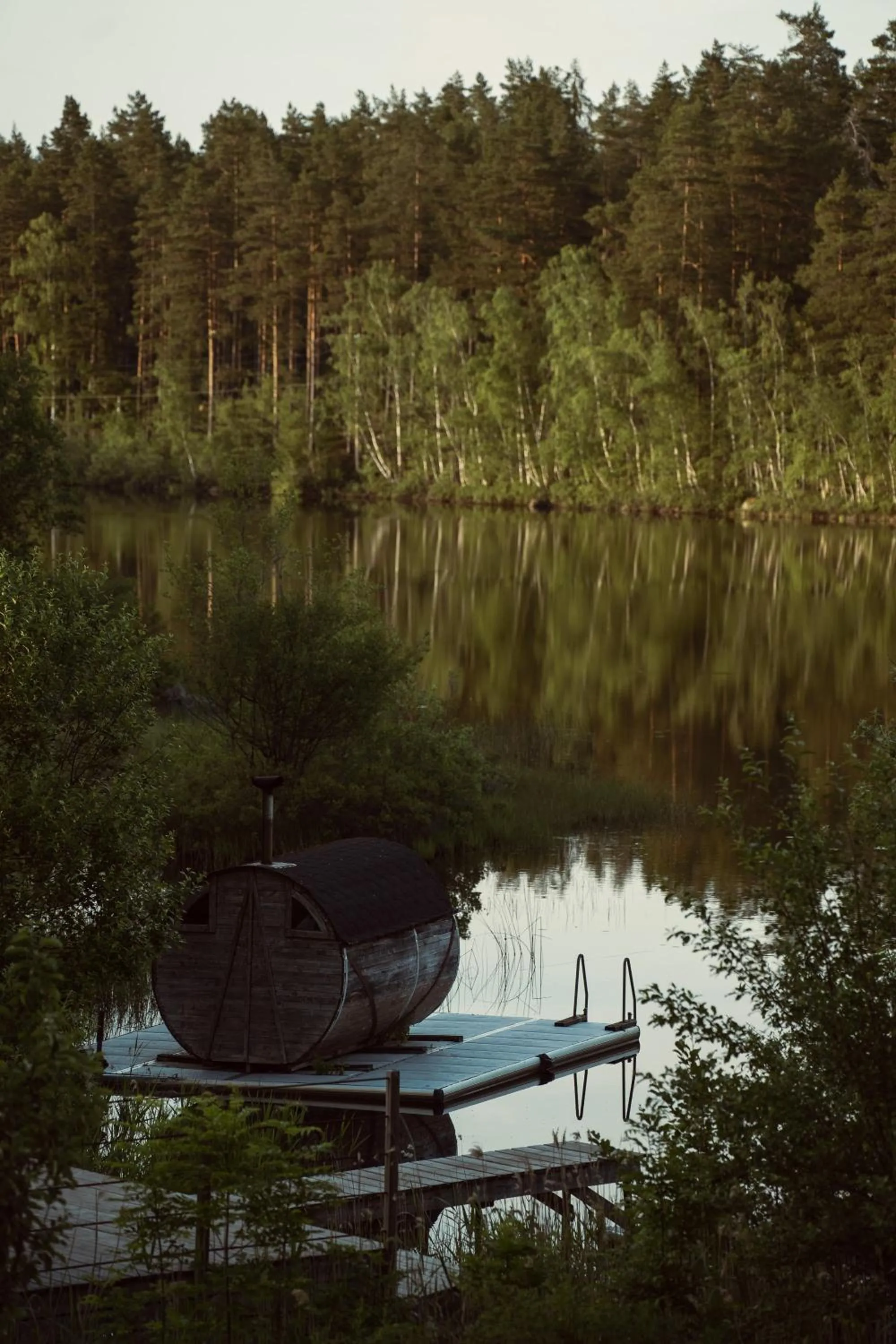 Sauna in Ödevata Gårdshotell