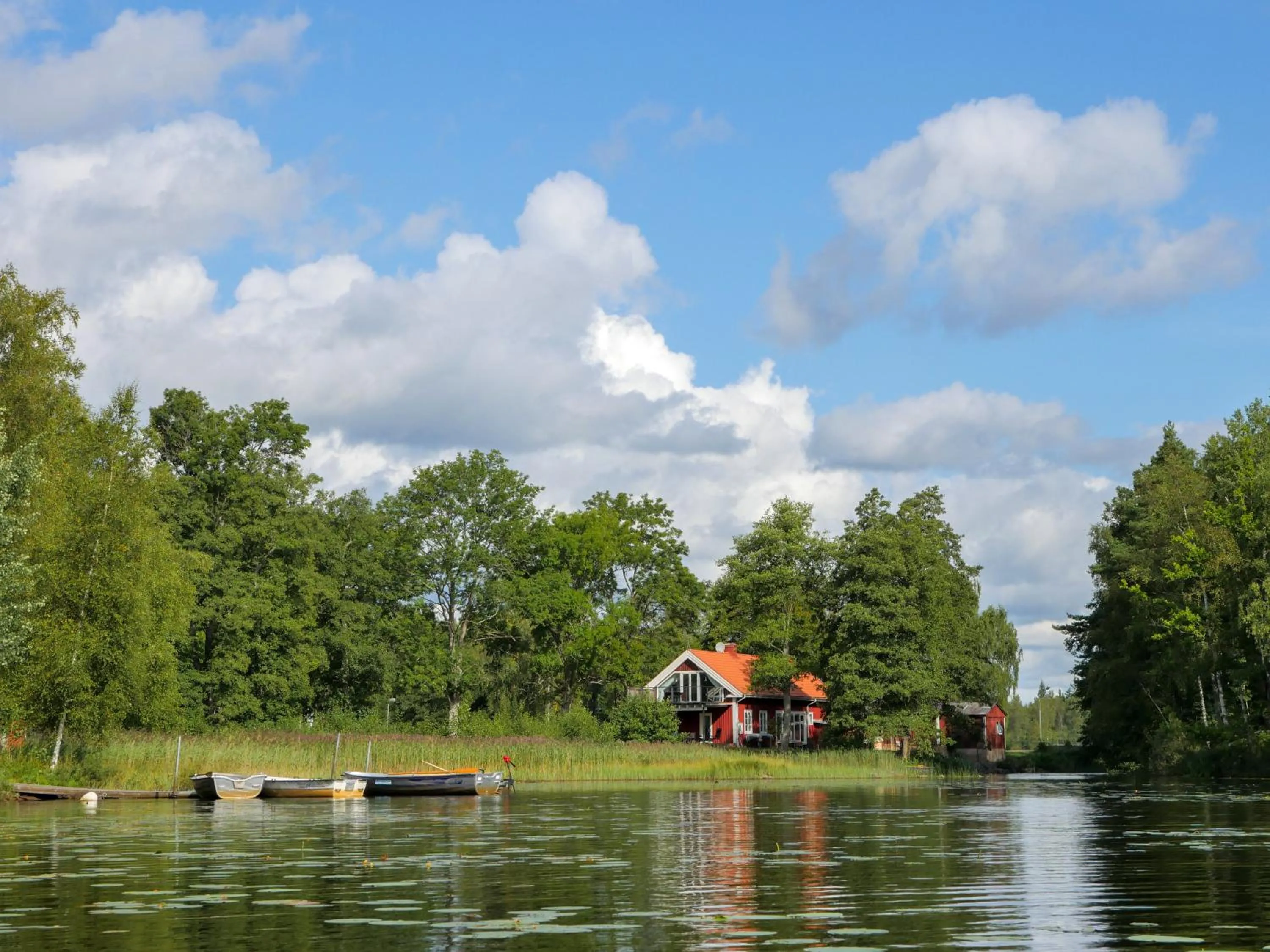 Natural landscape in Ödevata Gårdshotell
