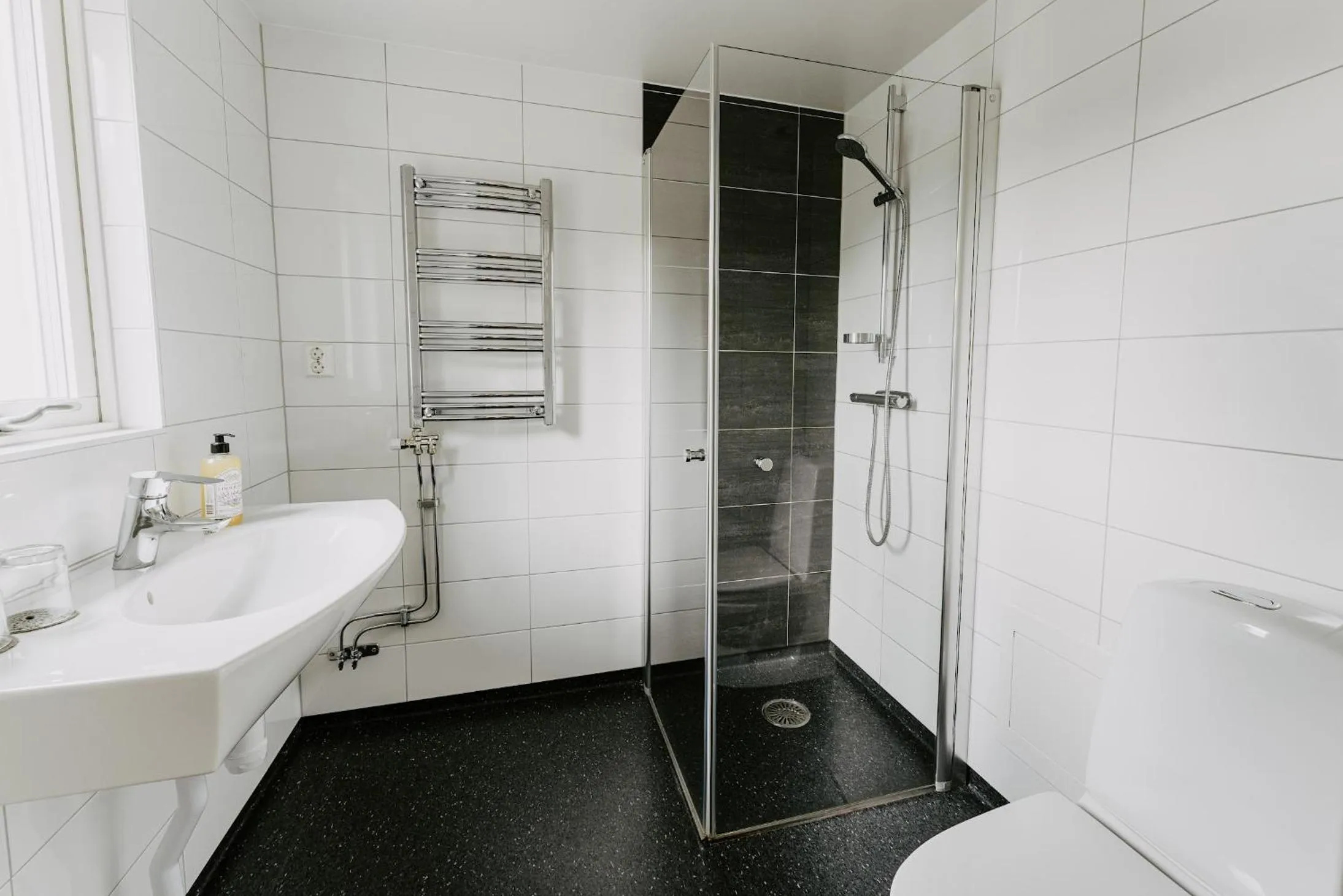 Bathroom in Ödevata Gårdshotell